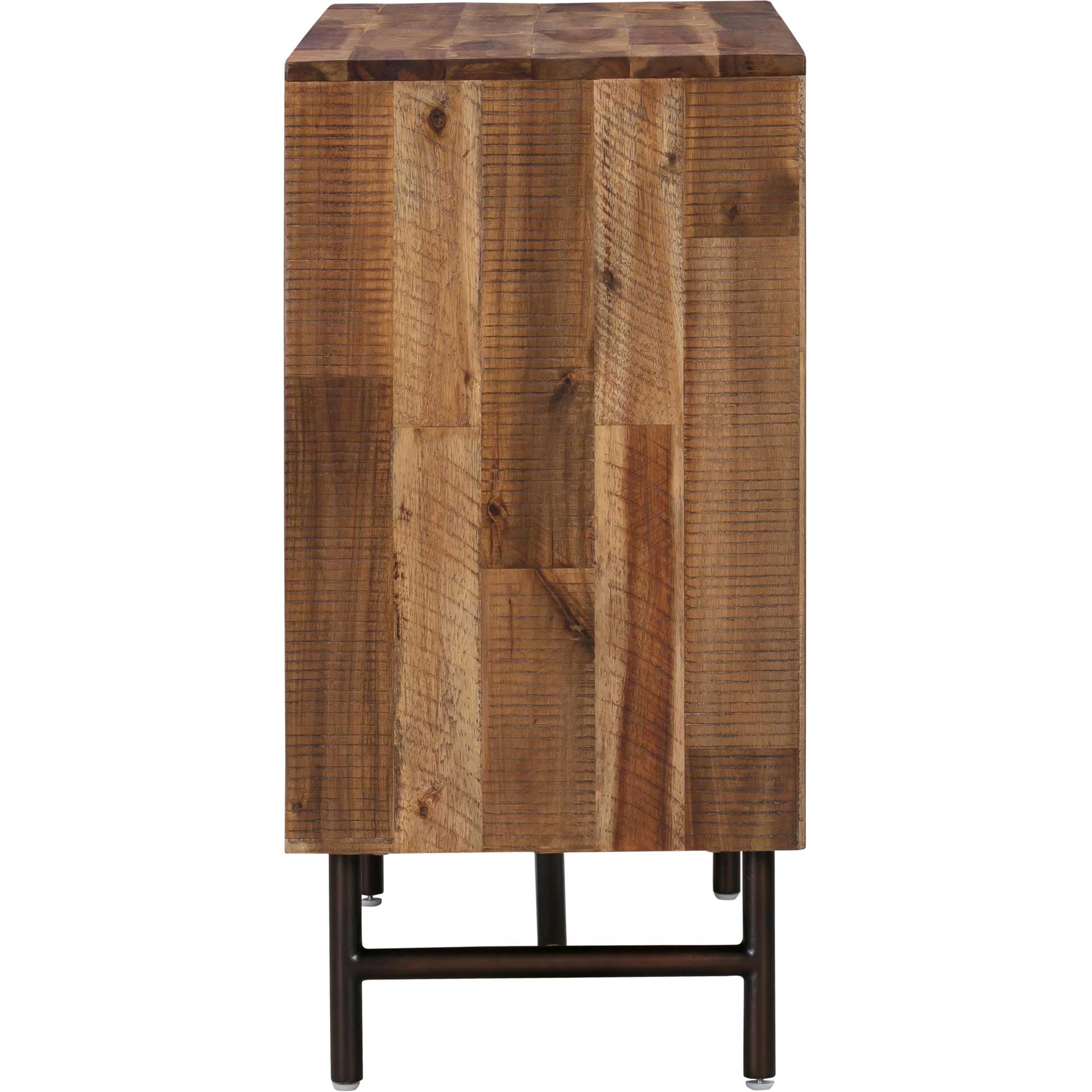 Boston Wooden Accent Cabinet Brown - Image 3