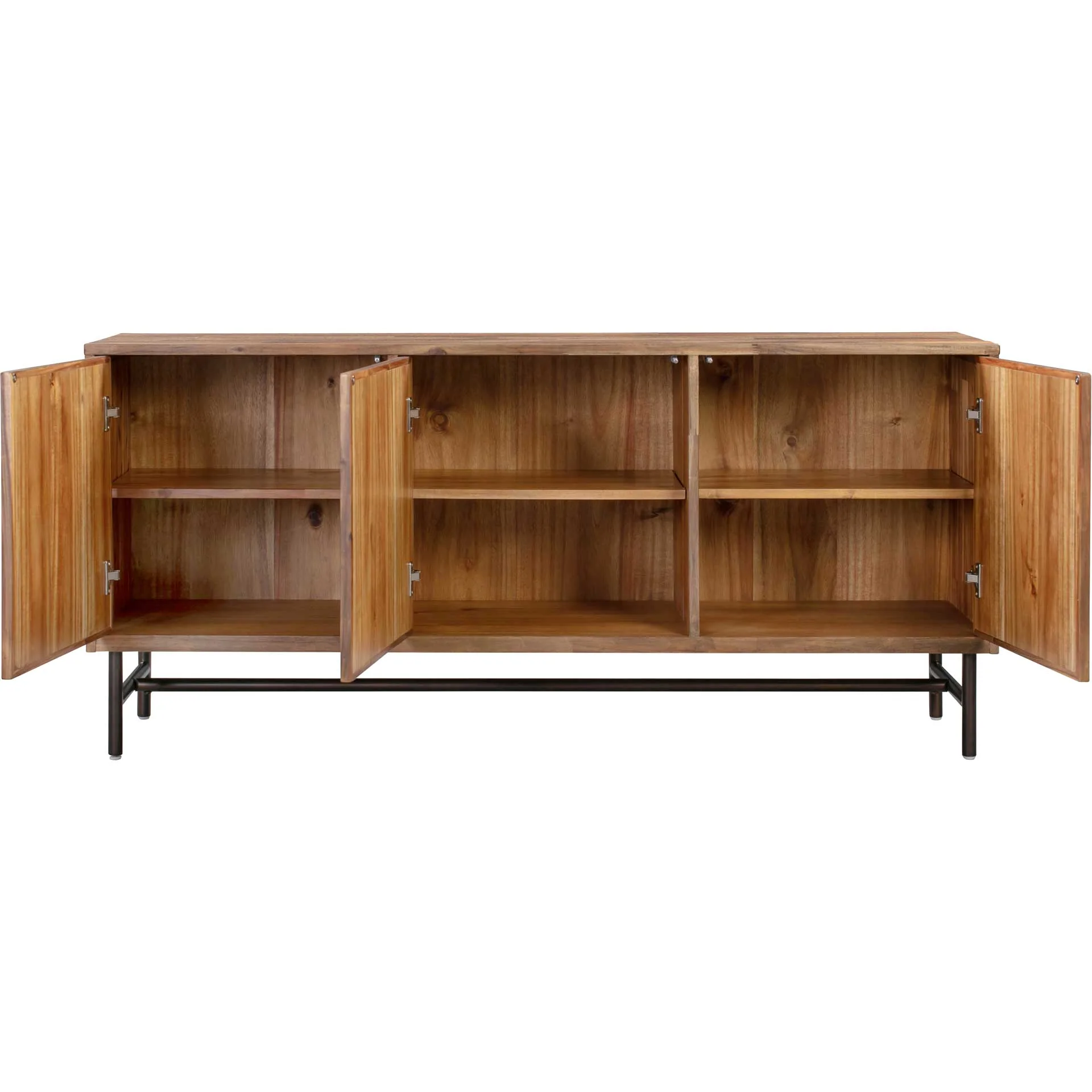 Boston Wooden Buffet Brown - Image 4
