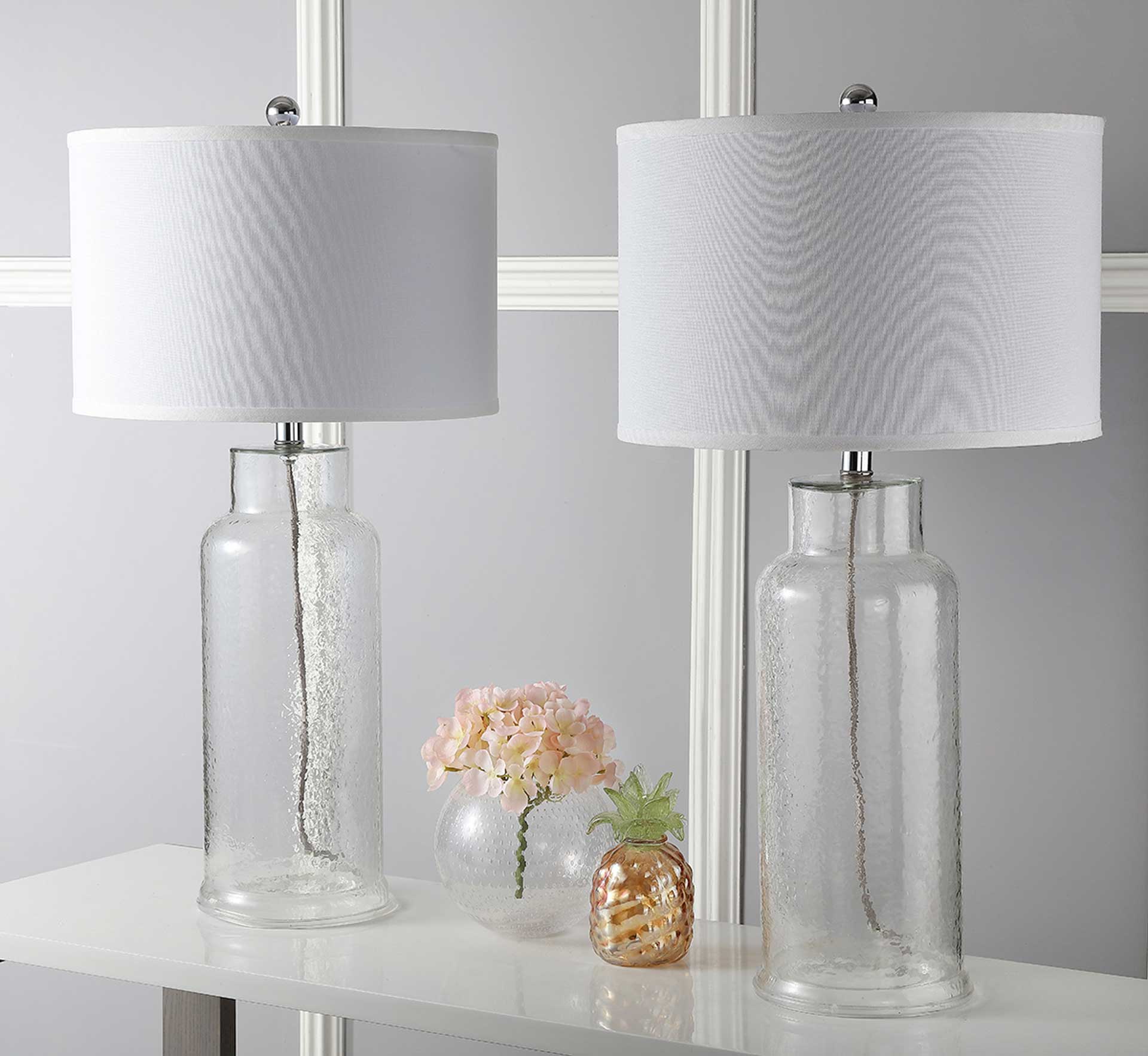 Bottle Glass Table Lamp Clear (Set of 2) - Image 4