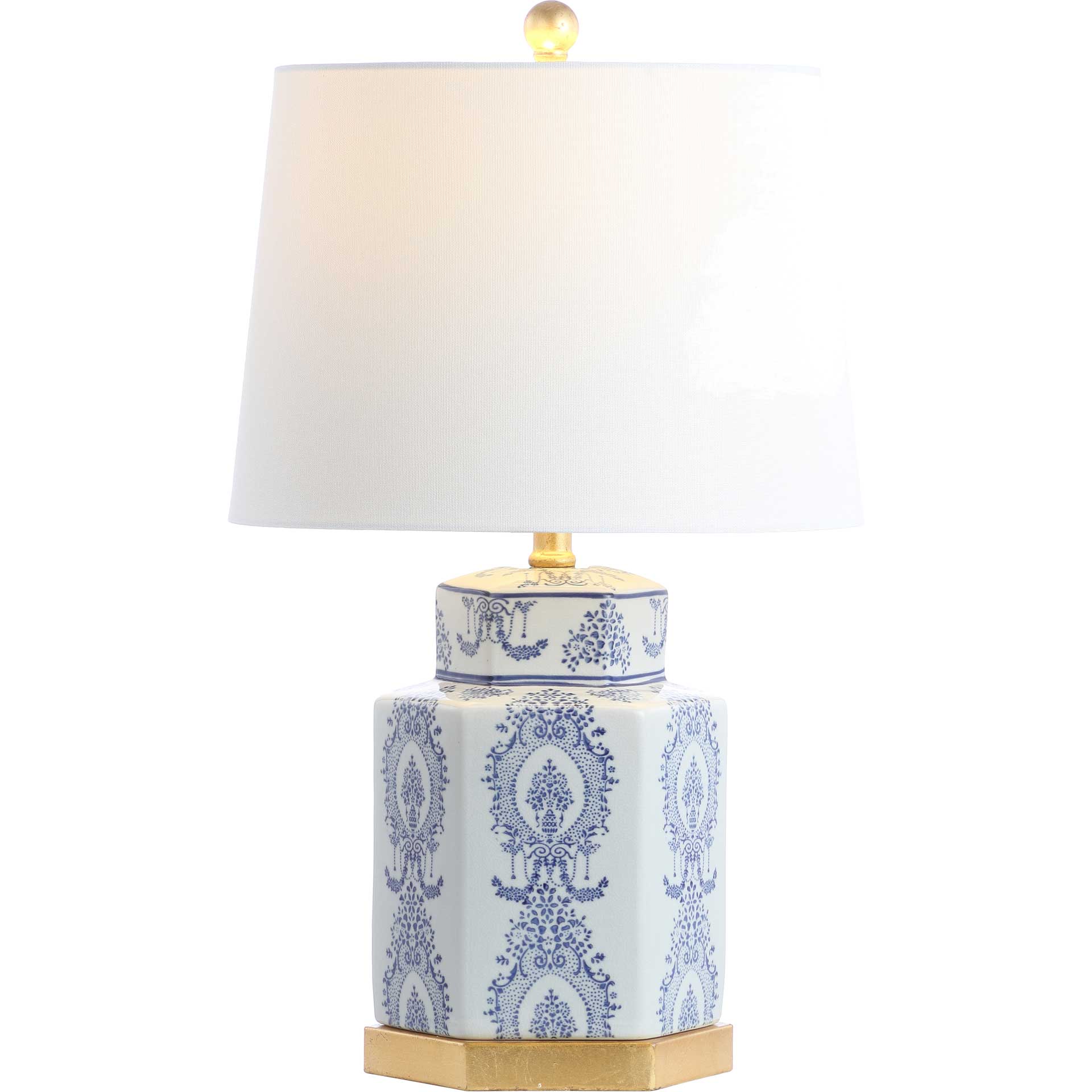Bova Table Lamp Blue/White (Set of 2) - Image 2