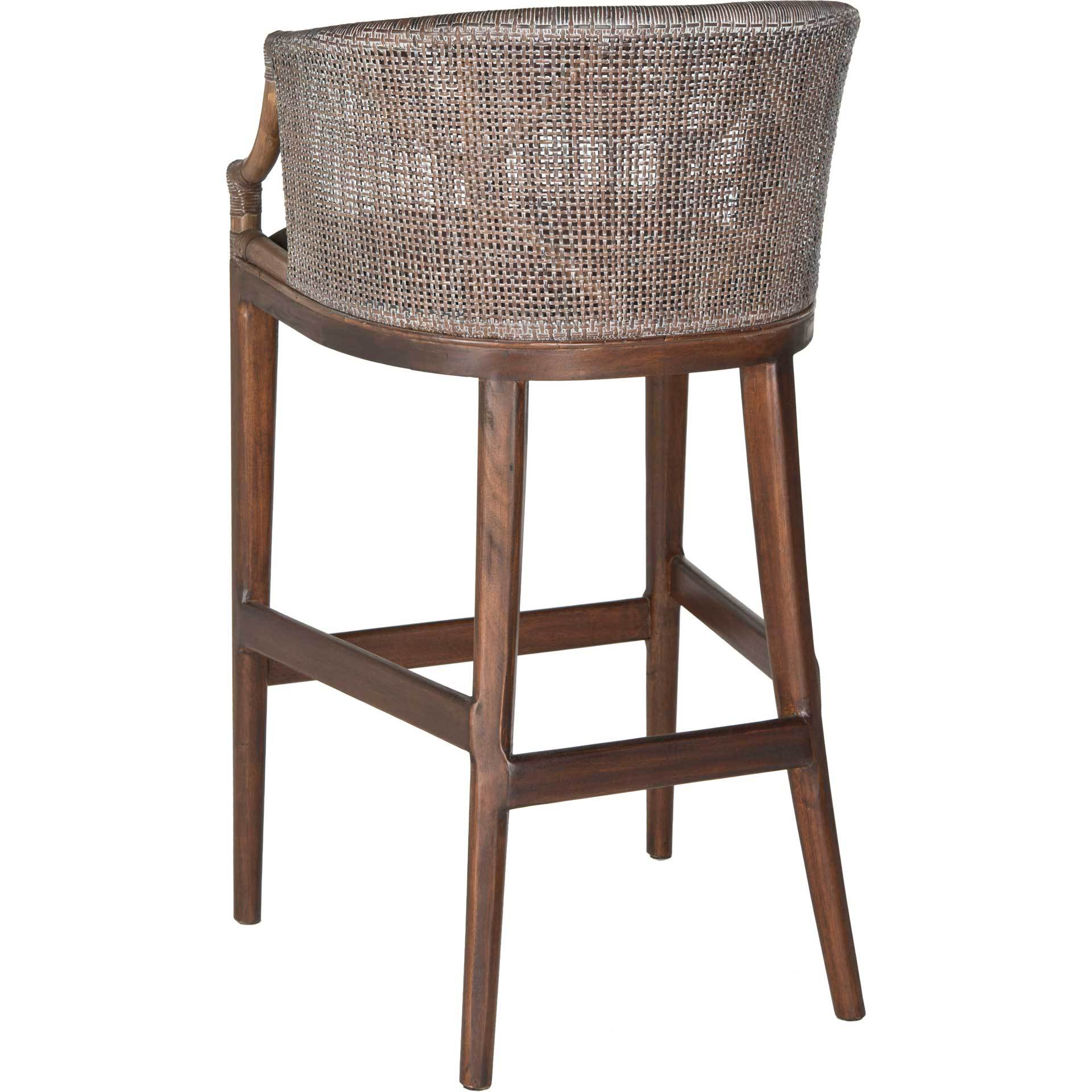 Braden Bar Stool Brown - Image 3
