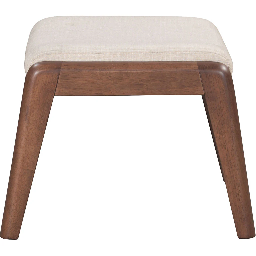 Braden Lounge Chair & Ottoman Beige - Image 7