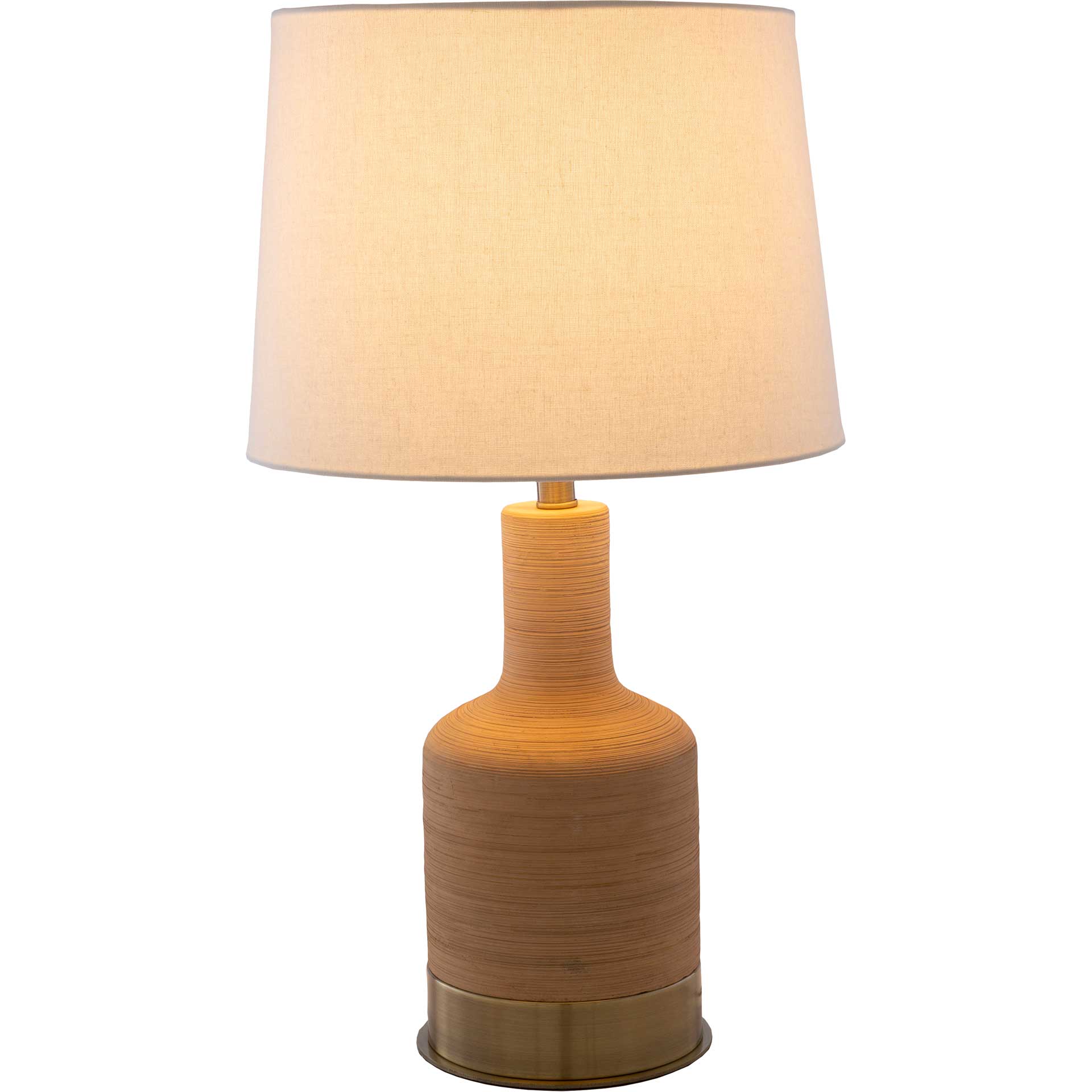 Braden Table Lamp Beige/Ivory/White - Image 2
