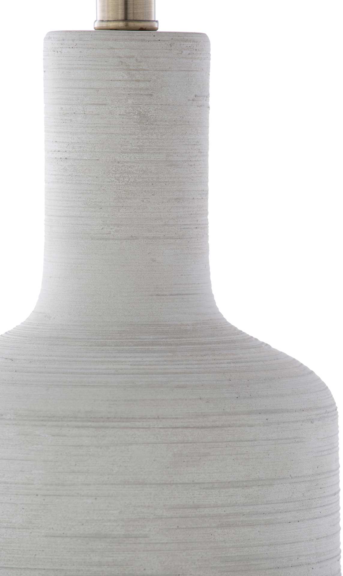 Braden Table Lamp Ivory/Light Gray/White - Image 3