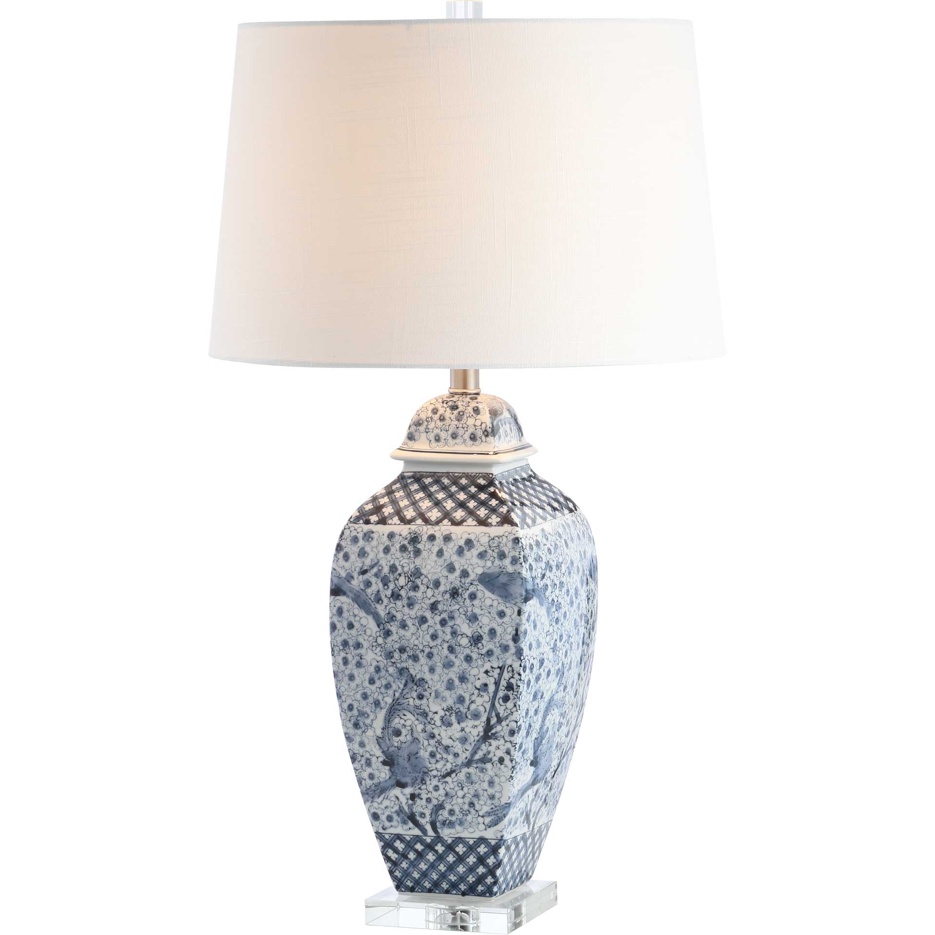Brae Table Lamp Blue/White - Image 2