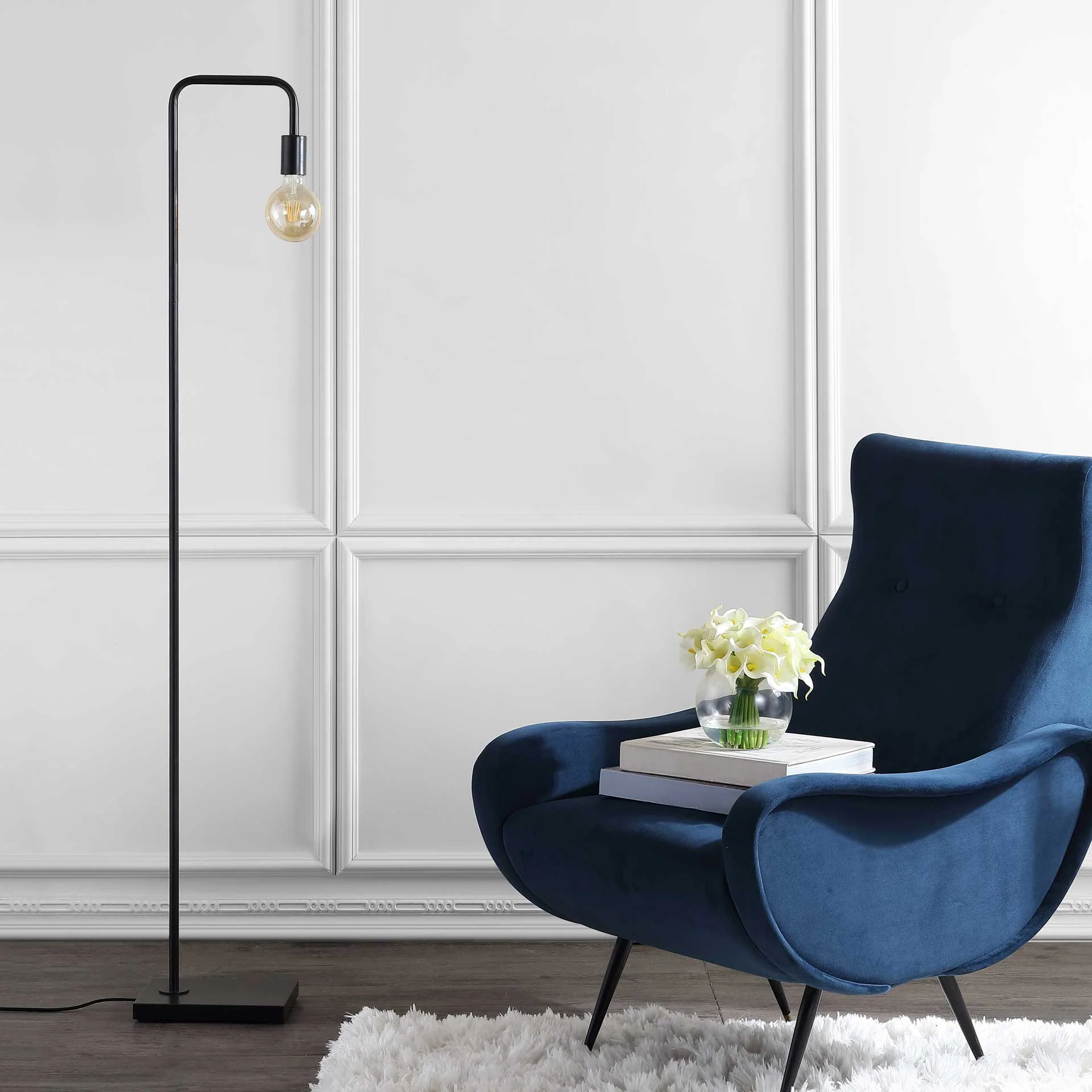 Braeden Floor Lamp Dark Gray - Image 3