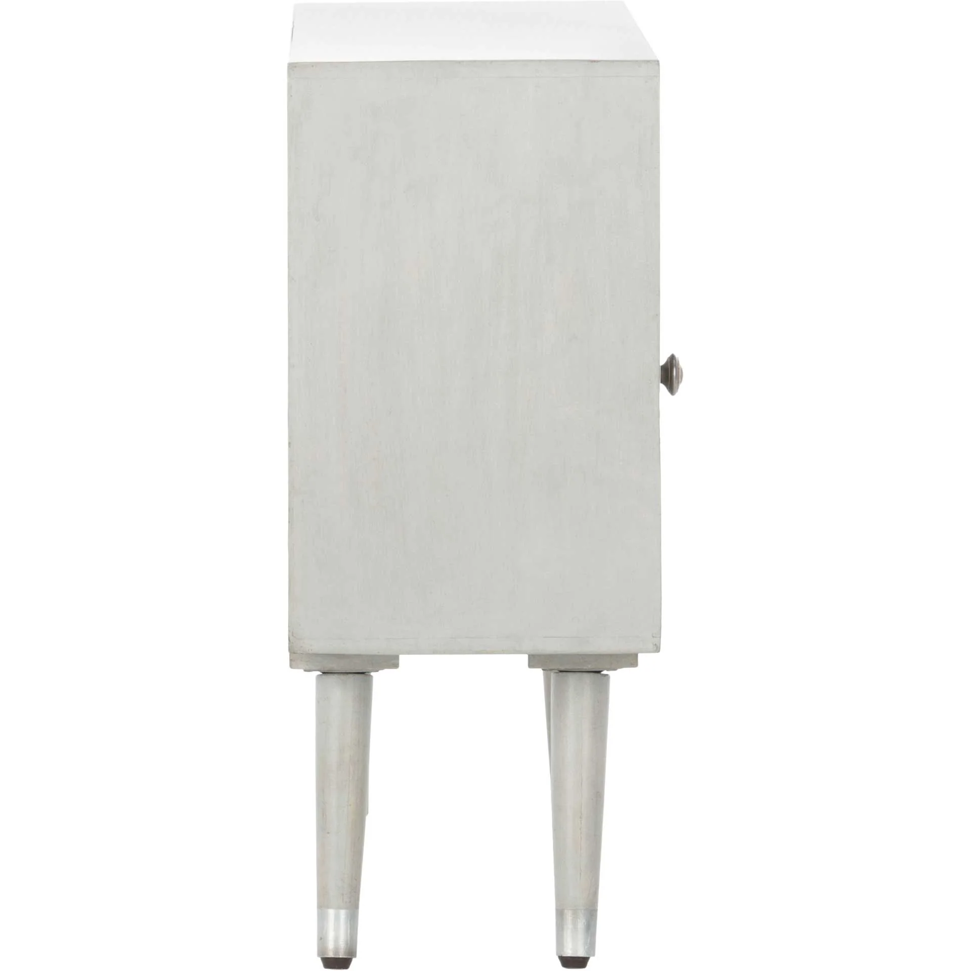 Braith 1 Drawer Textured Nightstand Gray Walnut - Image 3