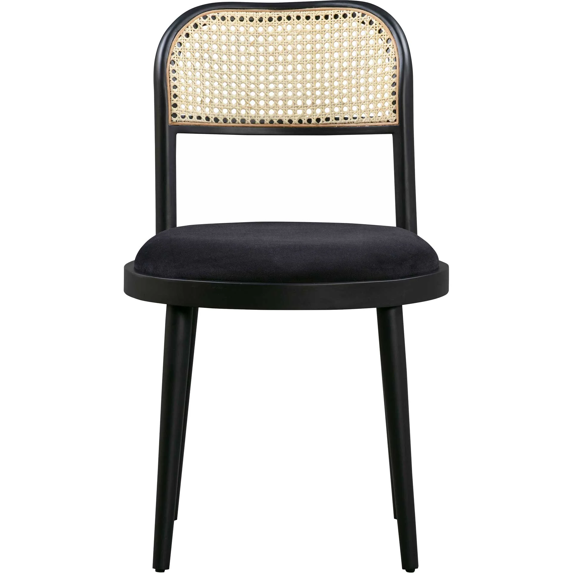 Brandon Cane Dining Chair Black - Image 2