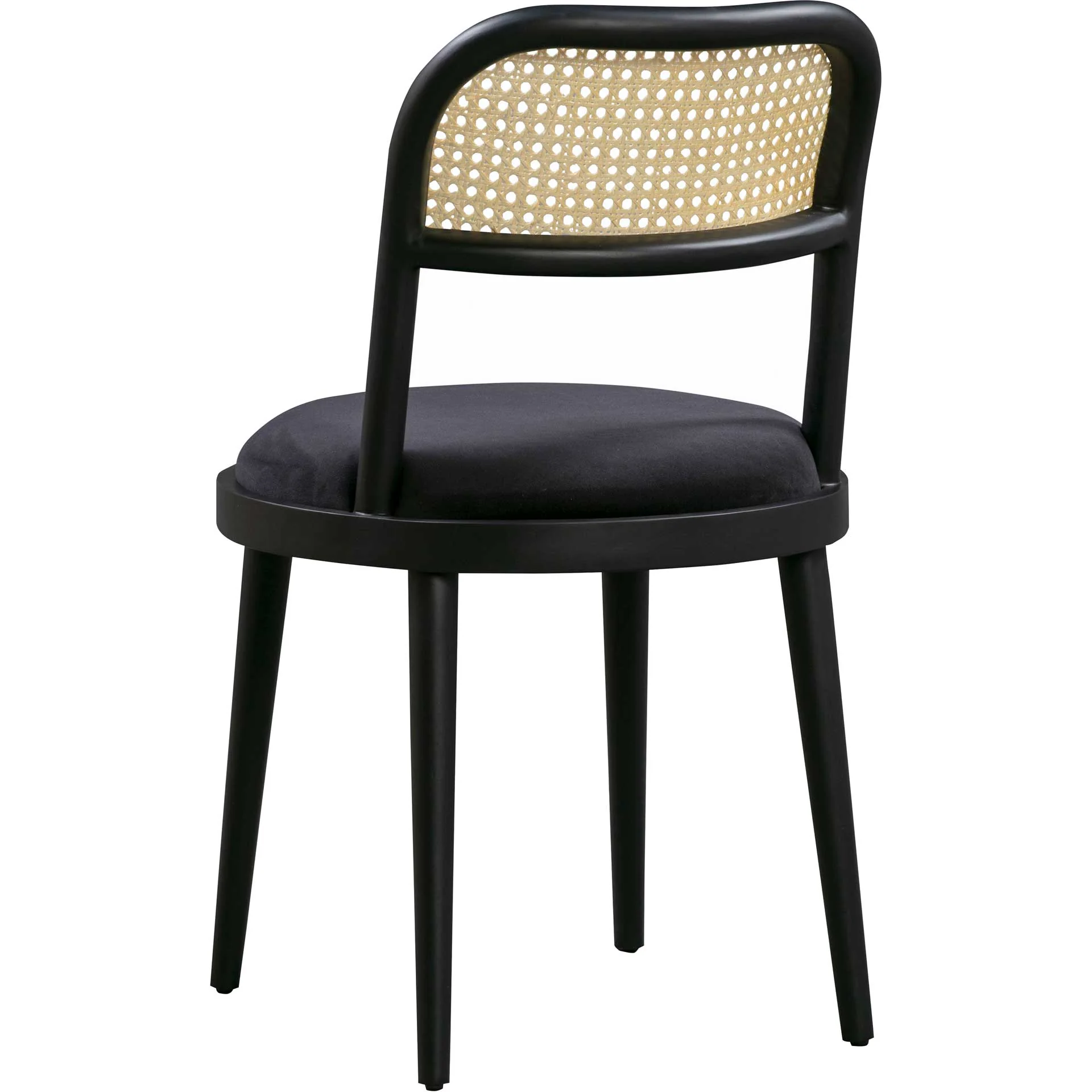 Brandon Cane Dining Chair Black - Image 3