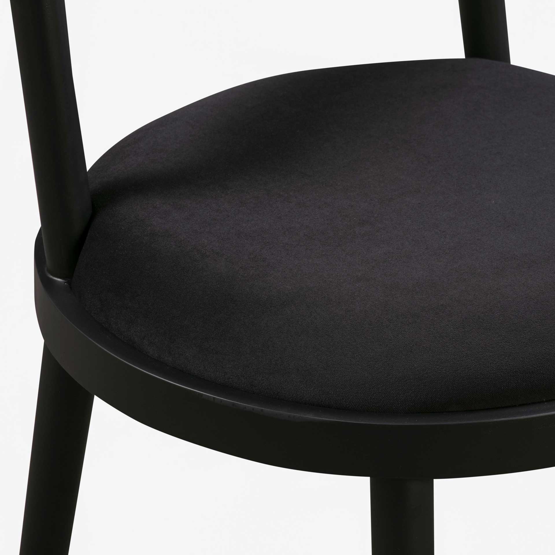Brandon Cane Dining Chair Black - Image 6