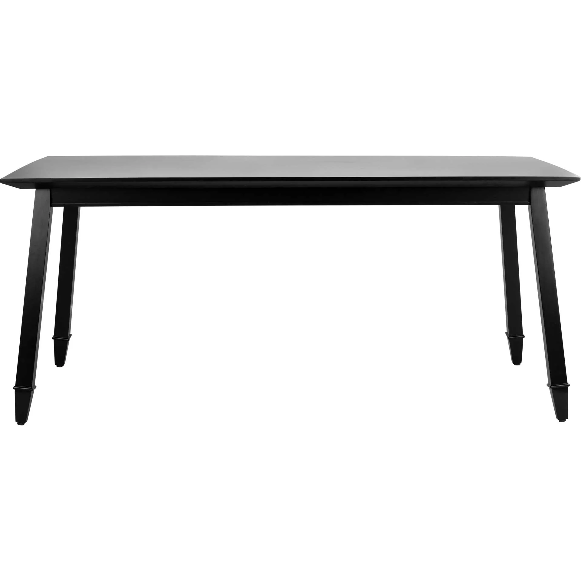 Brandon Rectangle Dining Table Black - Image 2