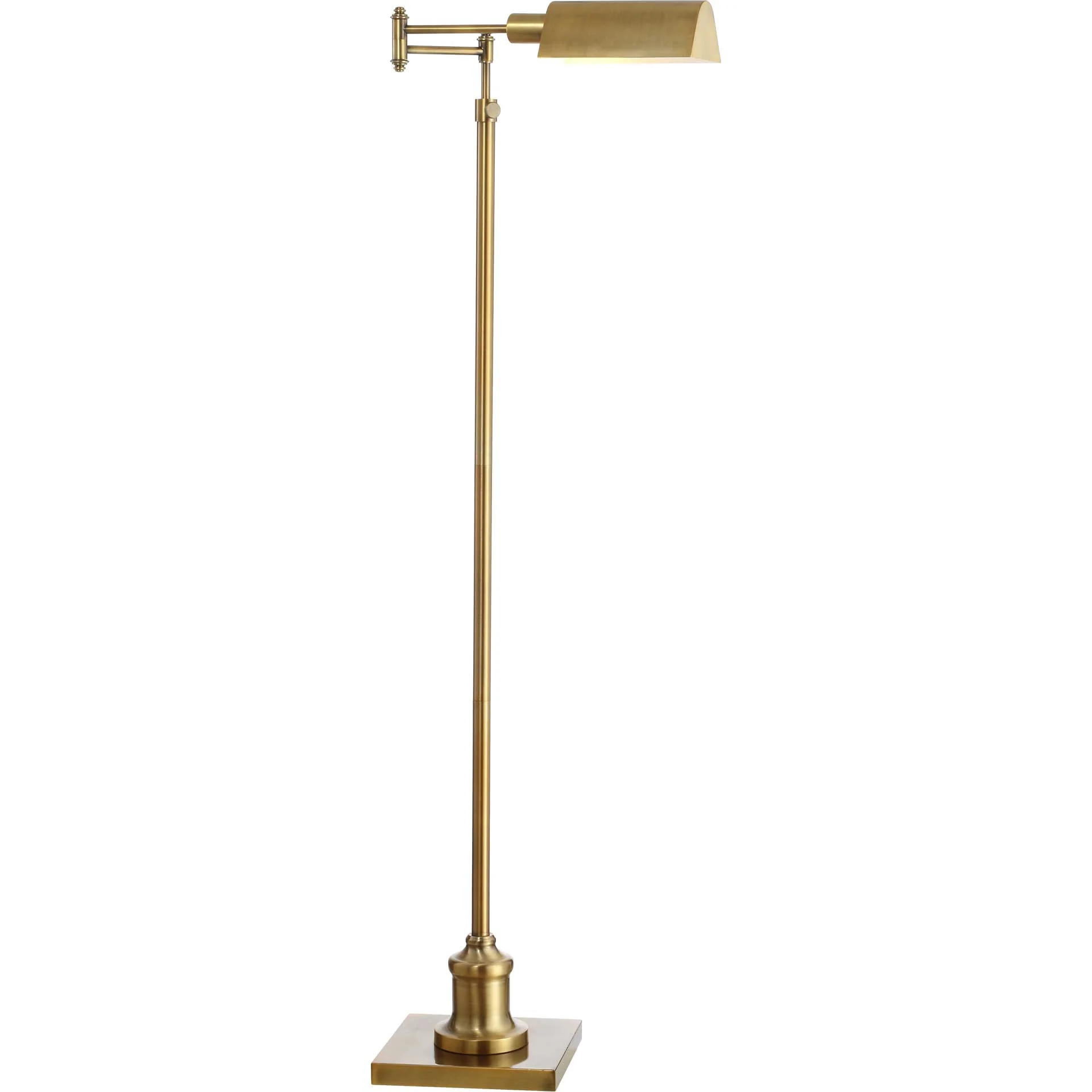 Brandy Floor Lamp Brass Gold - Image 2