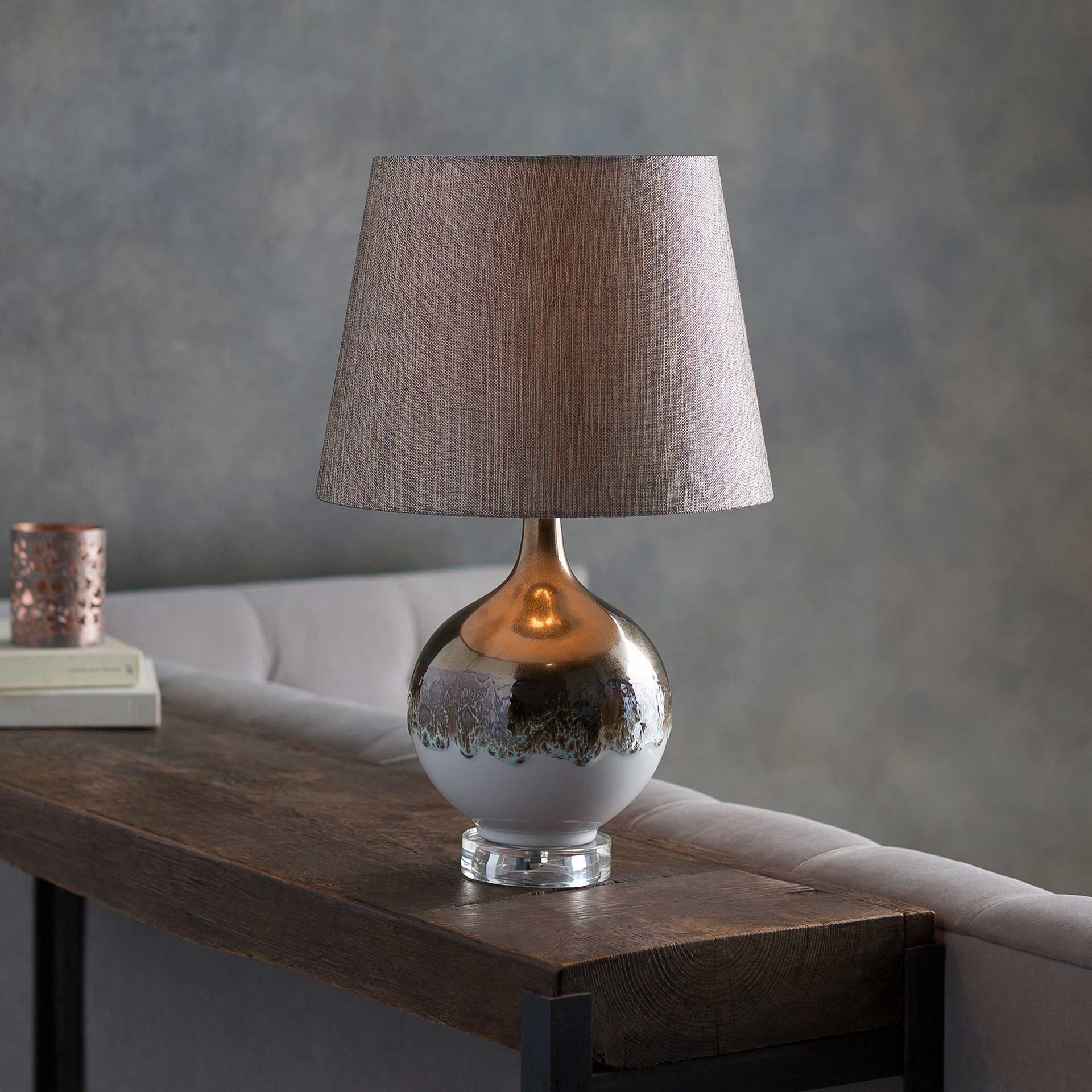 Brantley Table Lamp Camel/Copper - Image 3