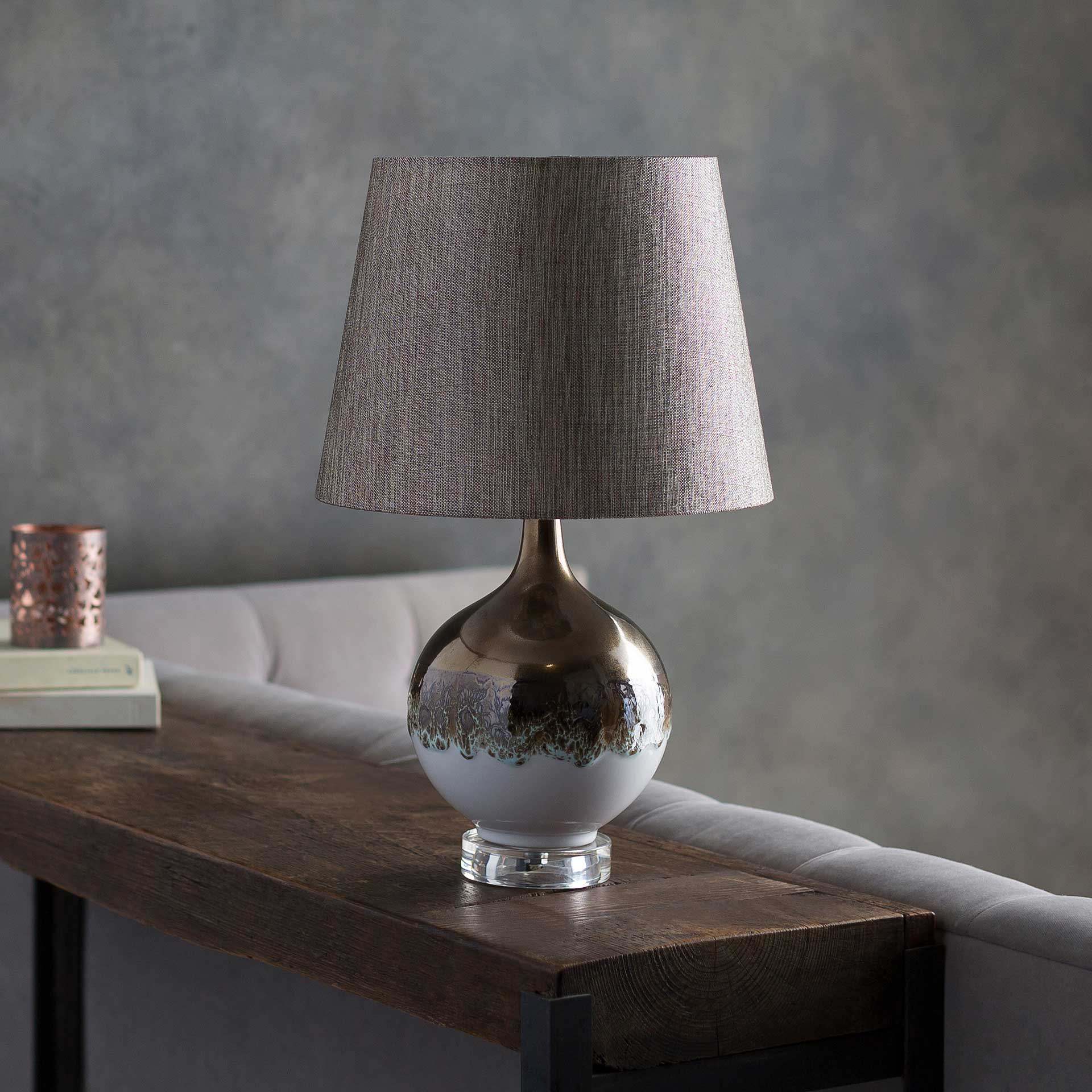 Brantley Table Lamp Camel/Copper - Image 4