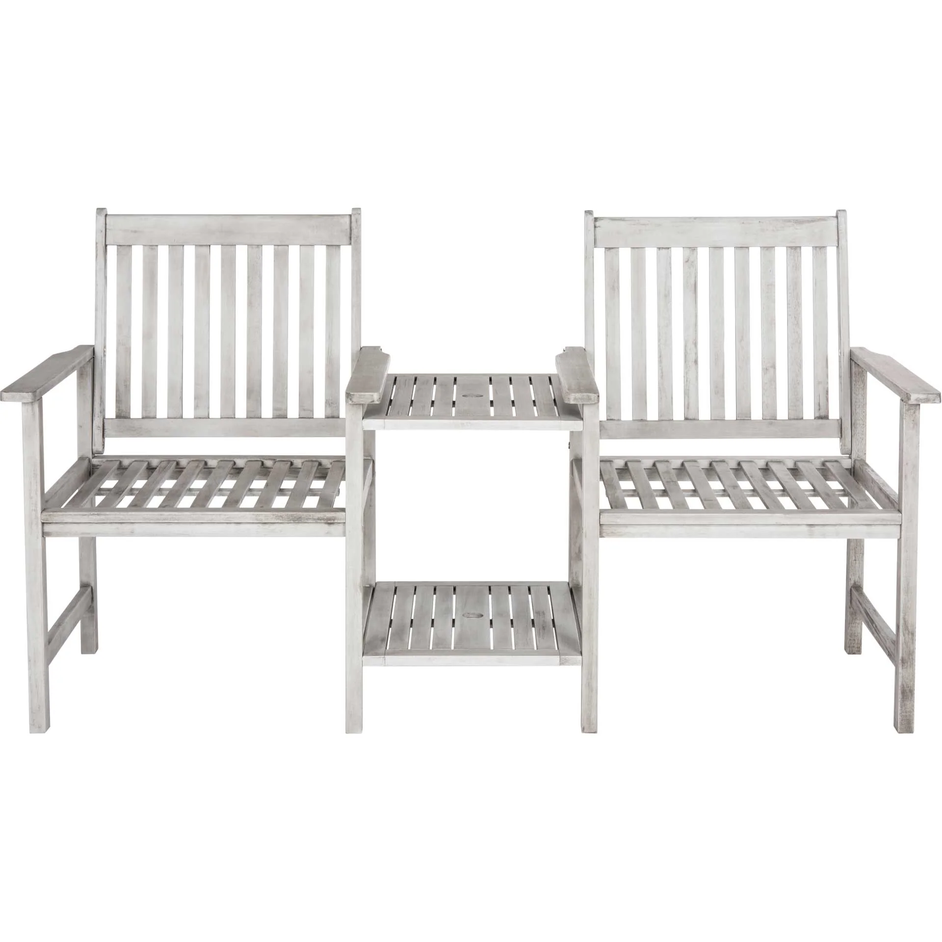 Brantley Twin Seat Bench Gray - Image 2