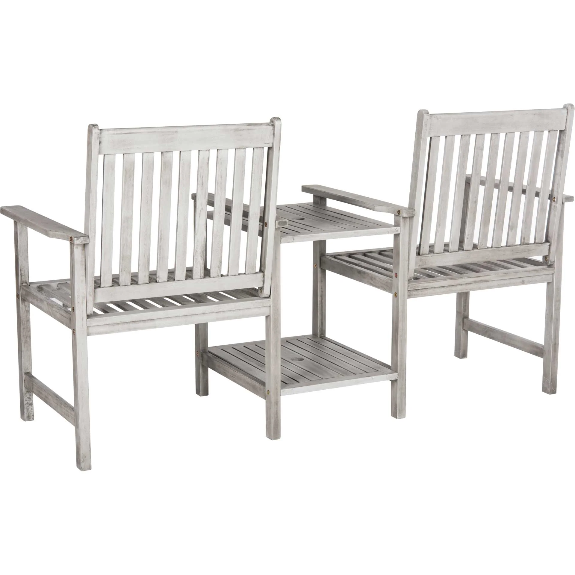 Brantley Twin Seat Bench Gray - Image 3