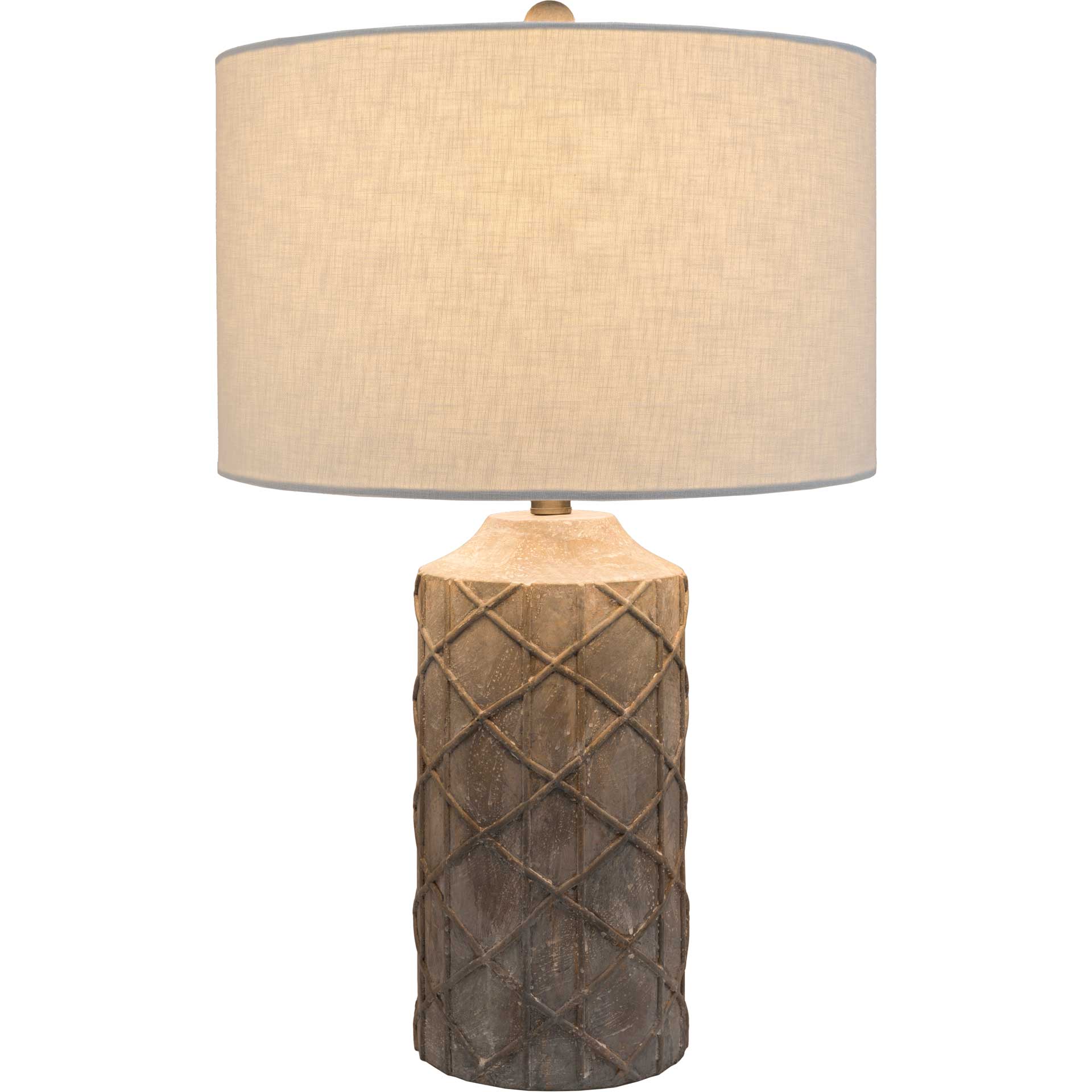 Braxton Table Lamp Camel/Ivory/Taupe - Image 2