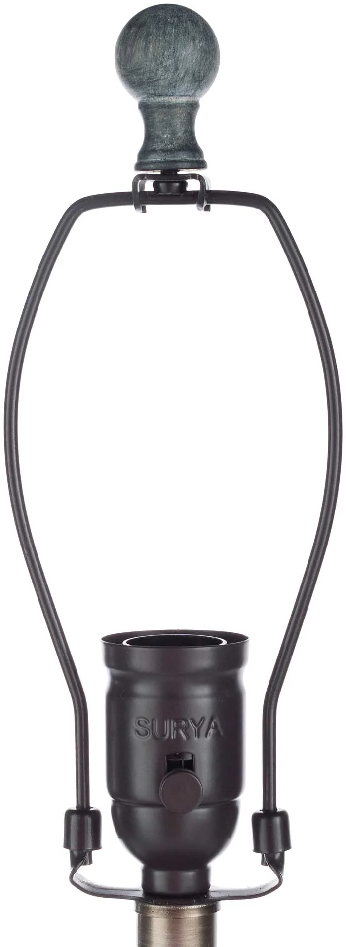 Braxton Table Lamp Charcoal/White/Slate Gray - Image 5