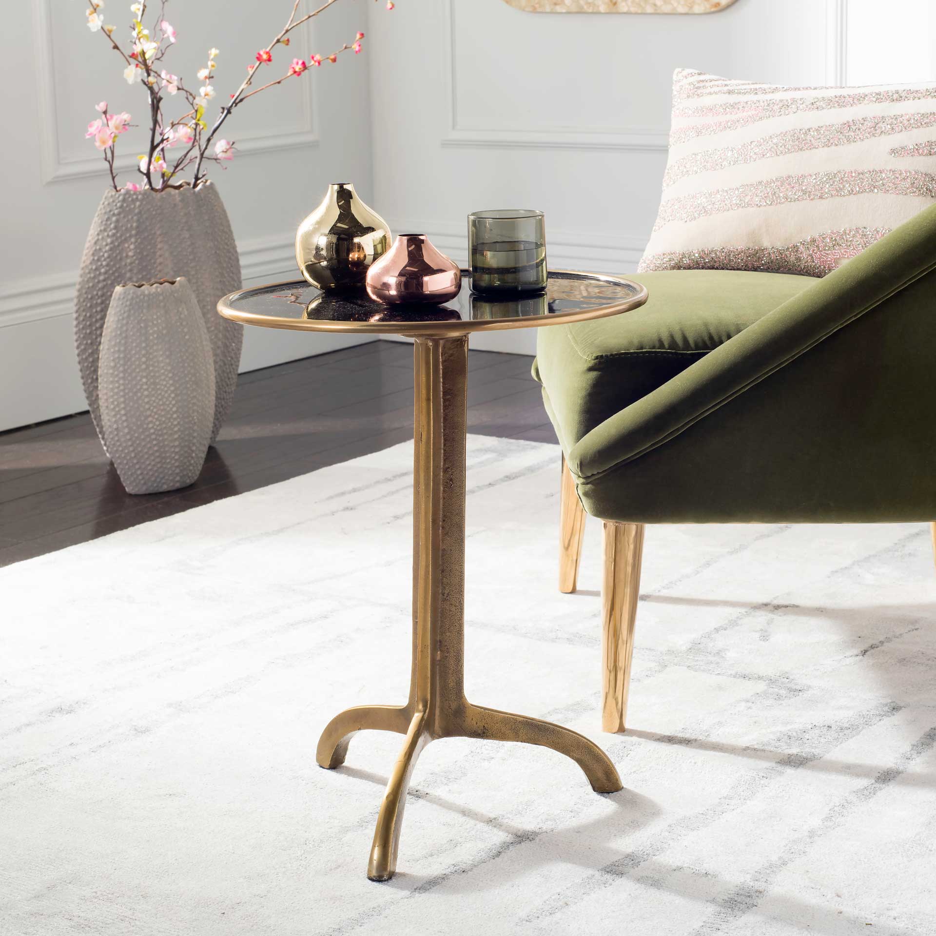 Braylen Accent Table Antique Brass - Image 5