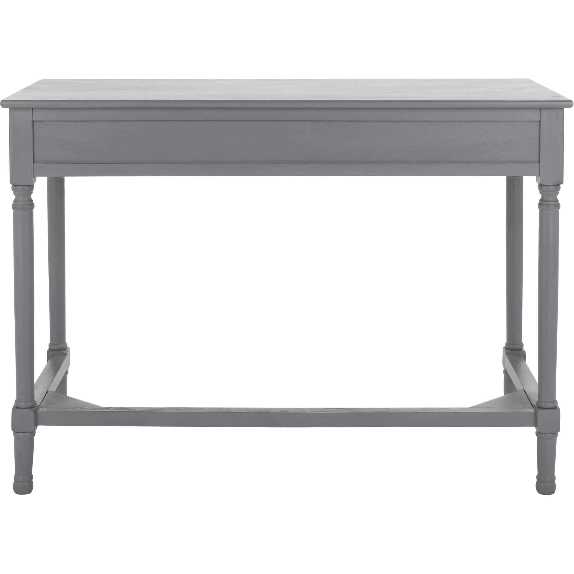 Brea 2 Drawer Desk Distressed Gray - Image 3