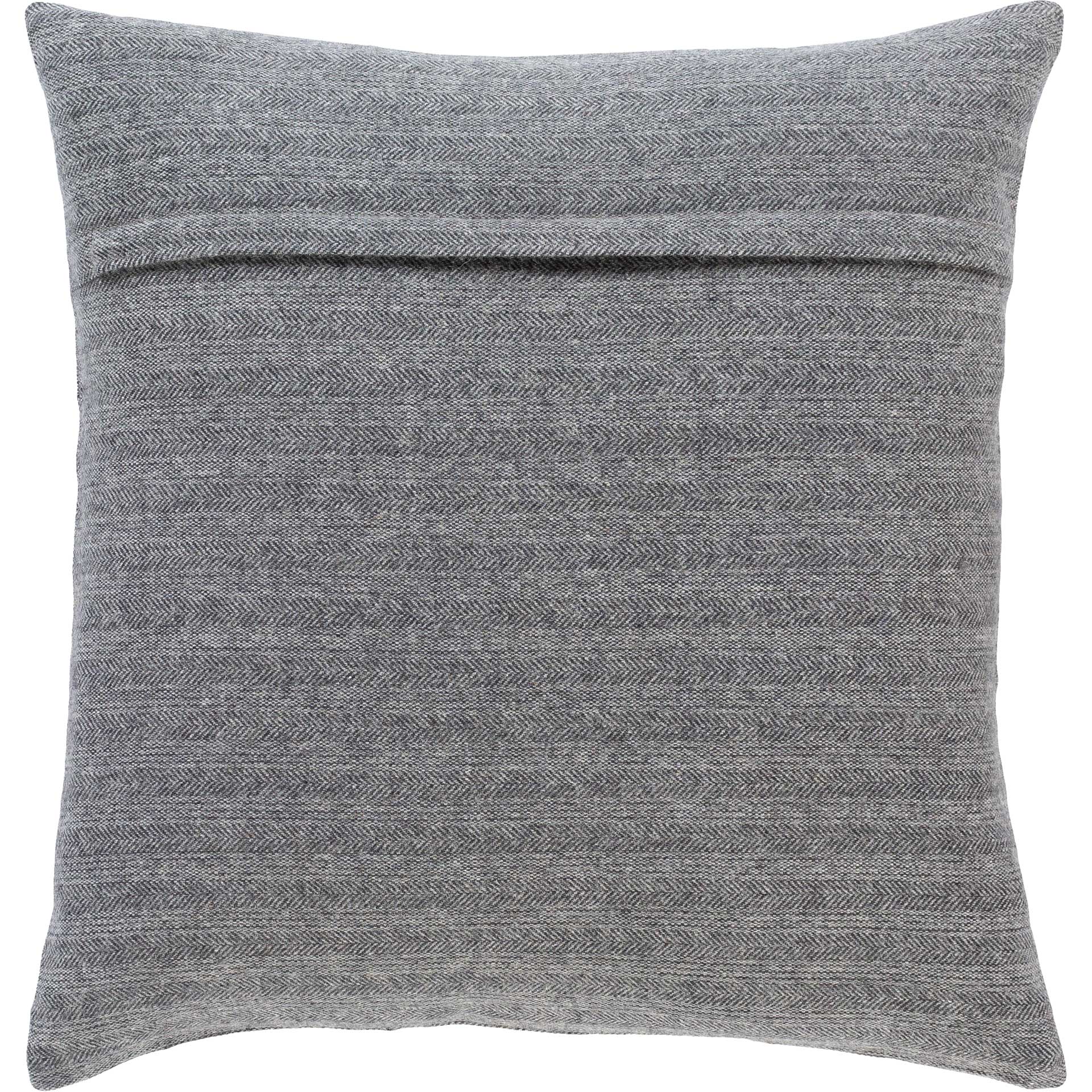 Breakers Pillow Charcoal/Ivory - Image 2