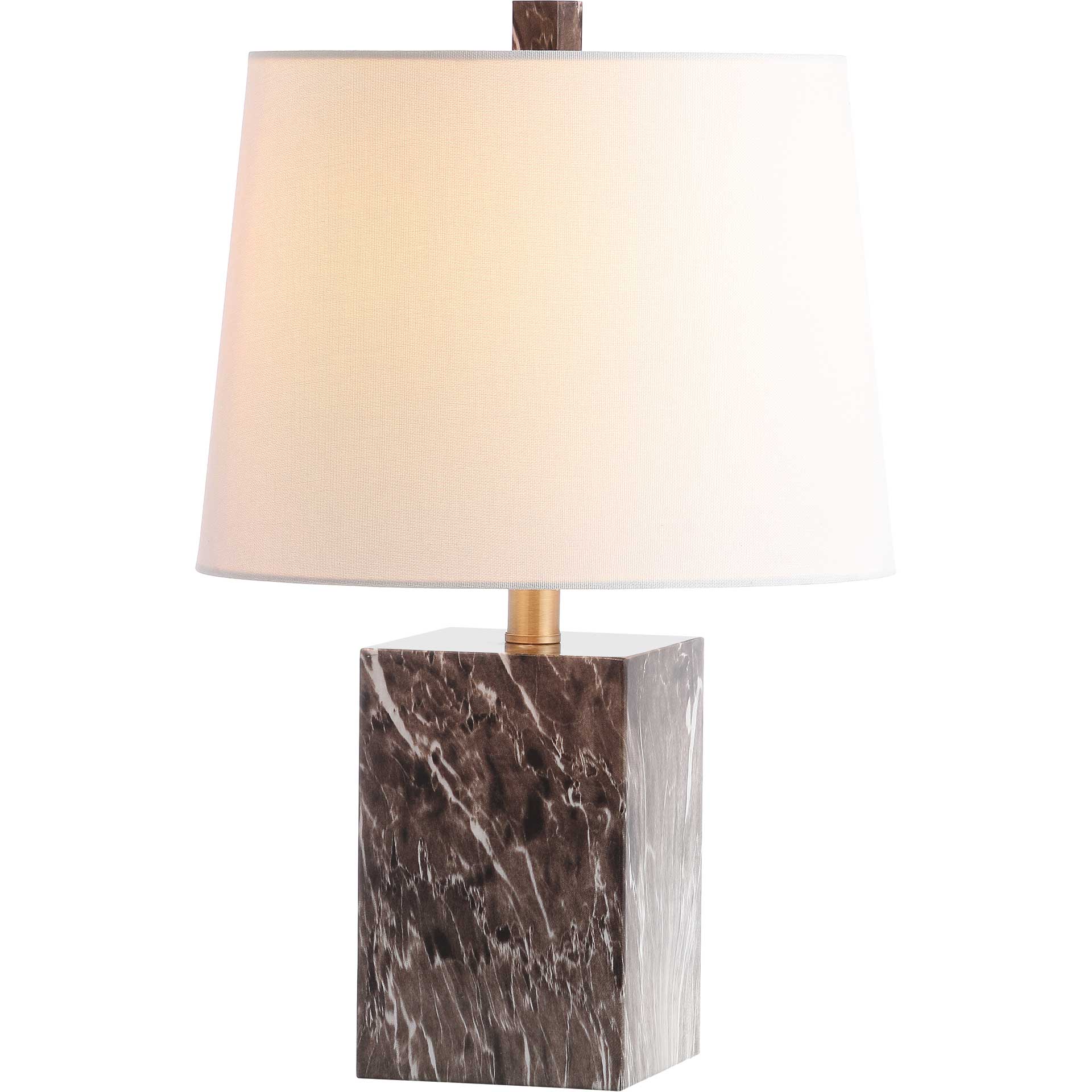 Breakers Table Lamp Brown Marble - Image 2