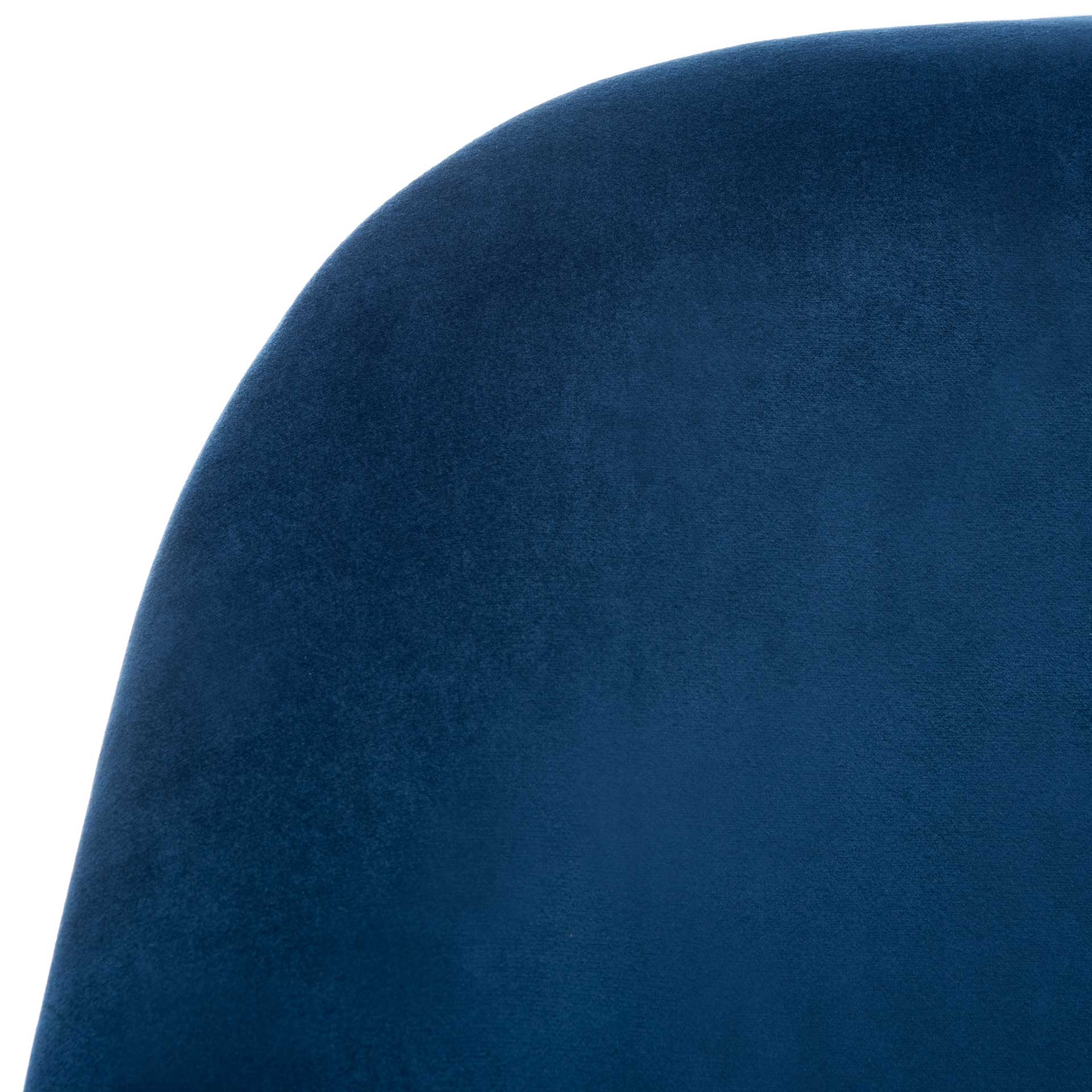 Brendan Mid Century Arm Chair Navy/Brass - Image 7