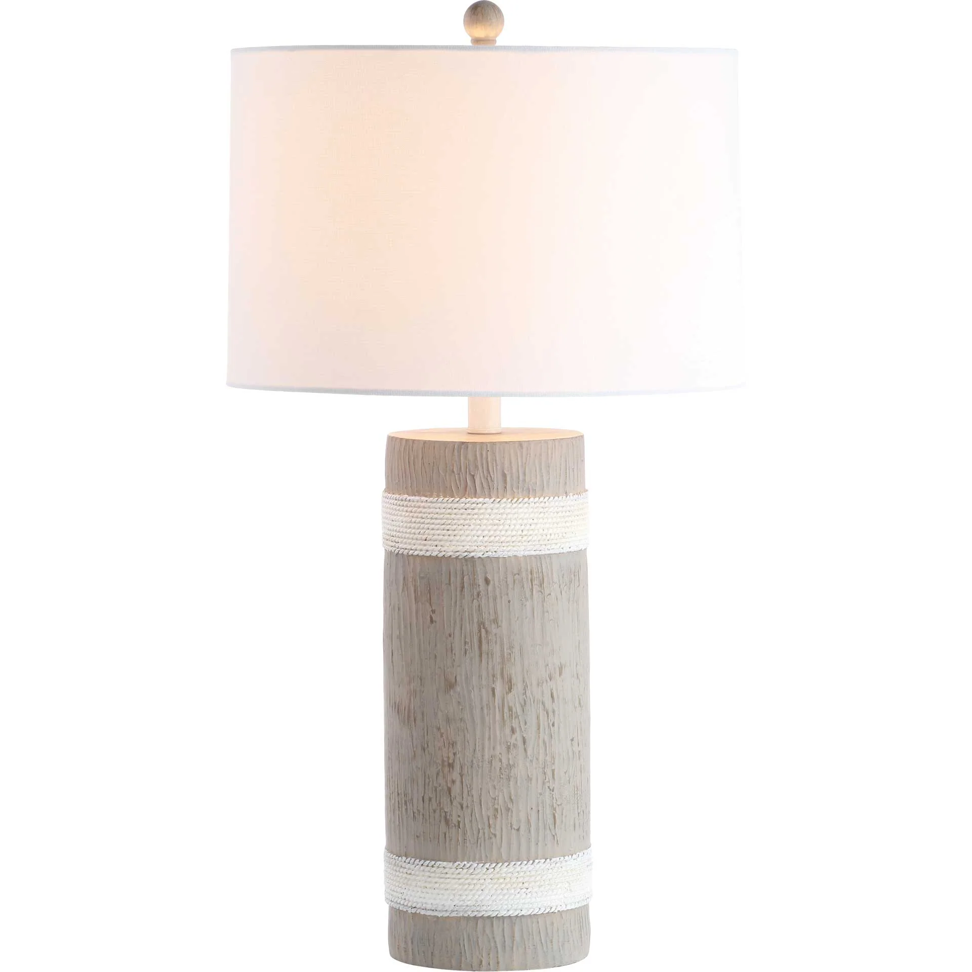 Brenley Table Lamp Brown/White (Set of 2) - Image 2