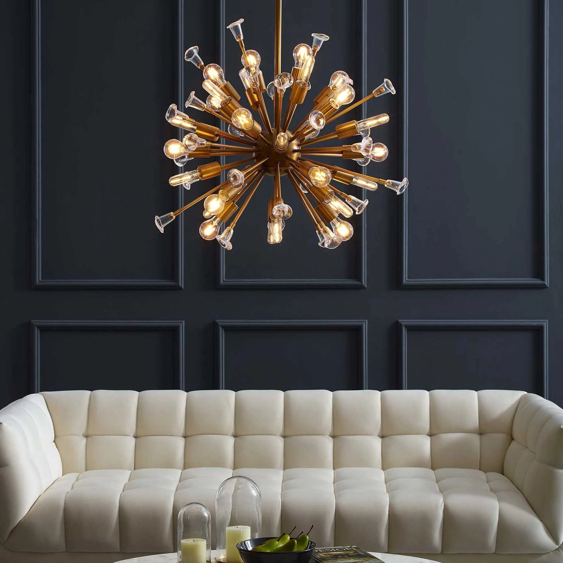Brennan Pendant Chandelier Gold - Image 4