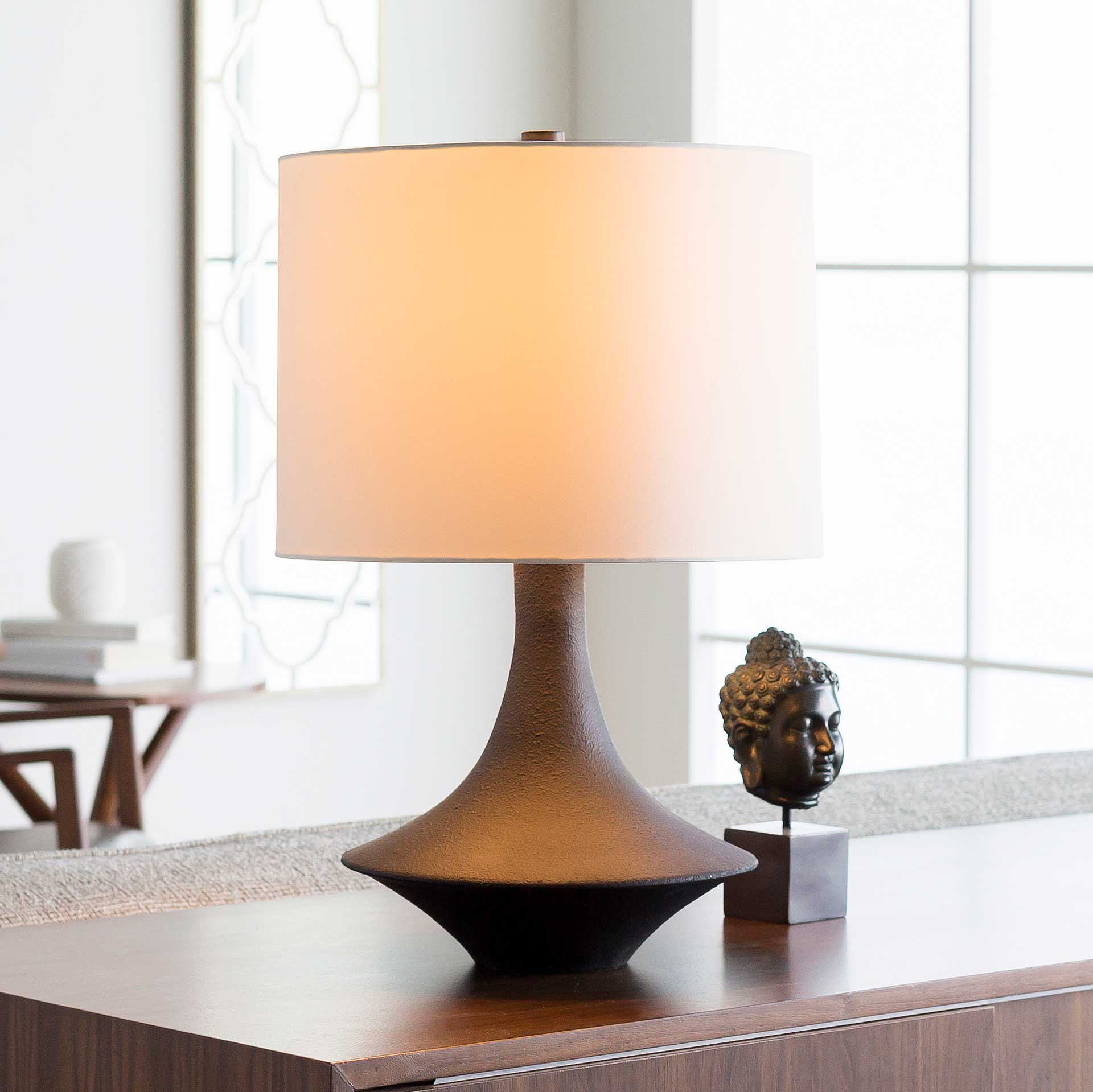 Brennan Table Lamp Black/White - Image 7