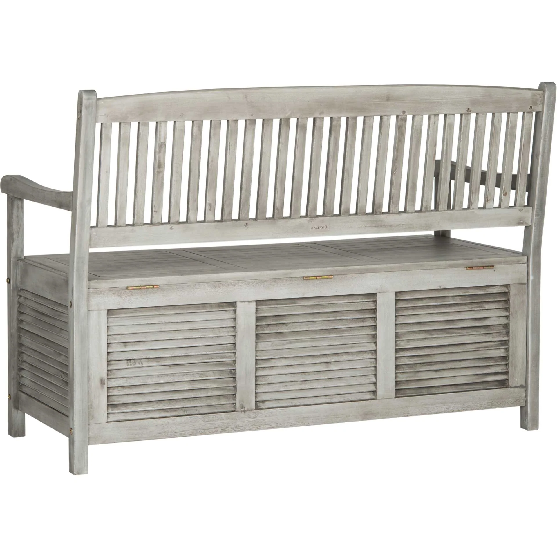 Brent Storage Bench Gray - Image 3