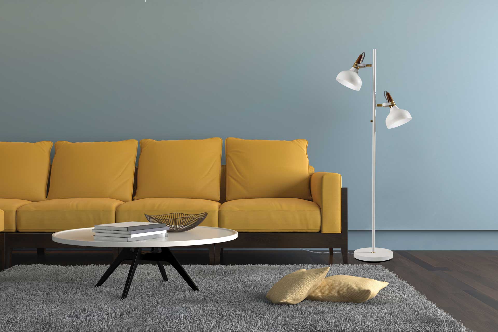 Brest Floor Lamp White - Image 6