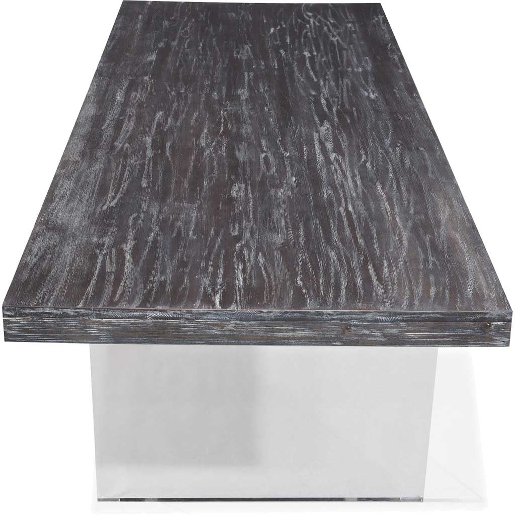 Brest Pine/Lucite Dining Table - Image 3