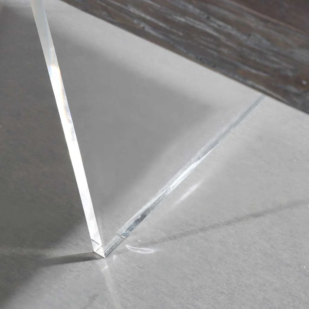 Brest Pine/Lucite Dining Table - Image 4