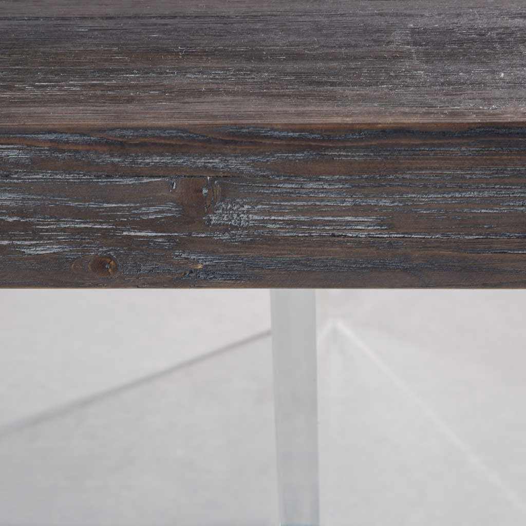 Brest Pine/Lucite Dining Table - Image 5