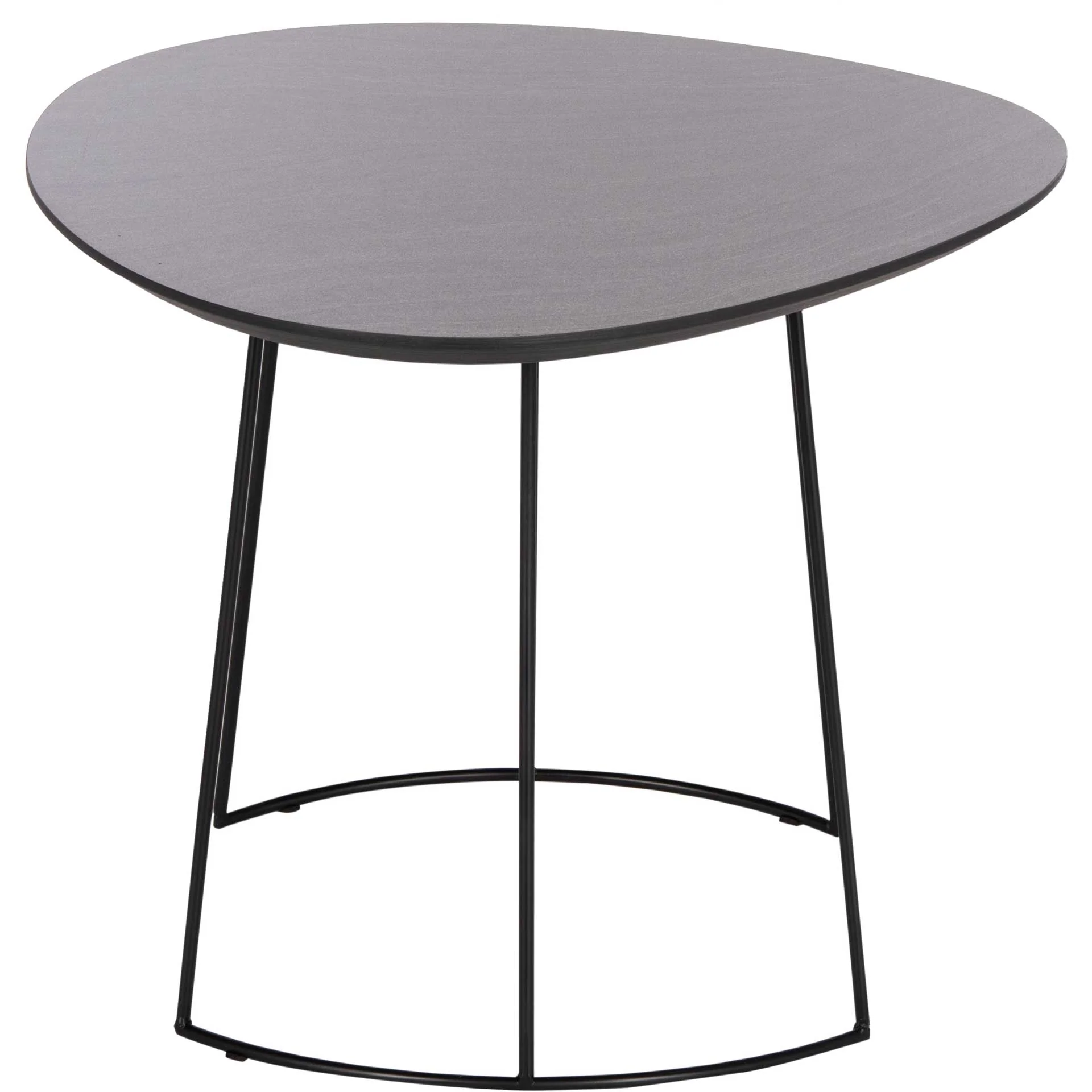 Bria Side Table Dark Gray/Black - Image 3