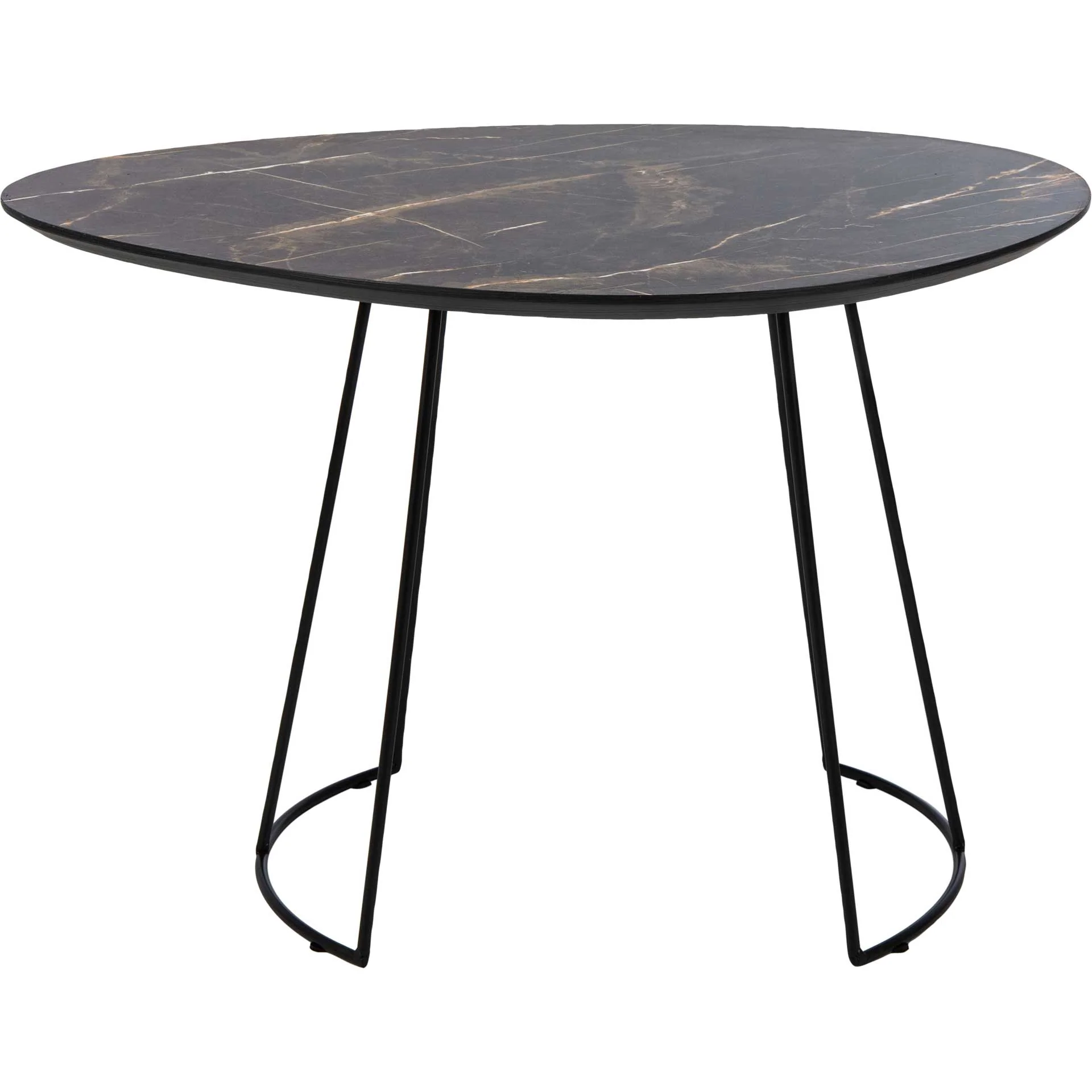 Bria Side Table Gray/Black - Image 2