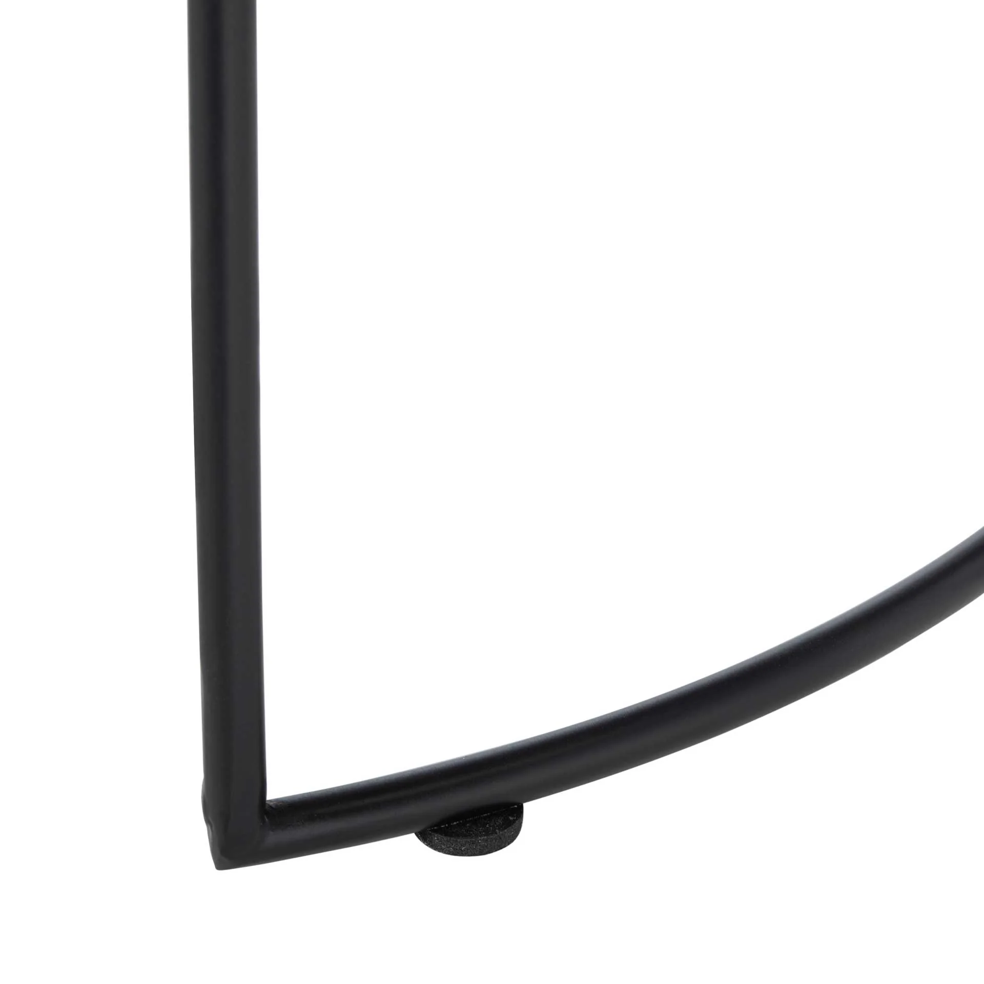 Bria Side Table Gray/Black - Image 6