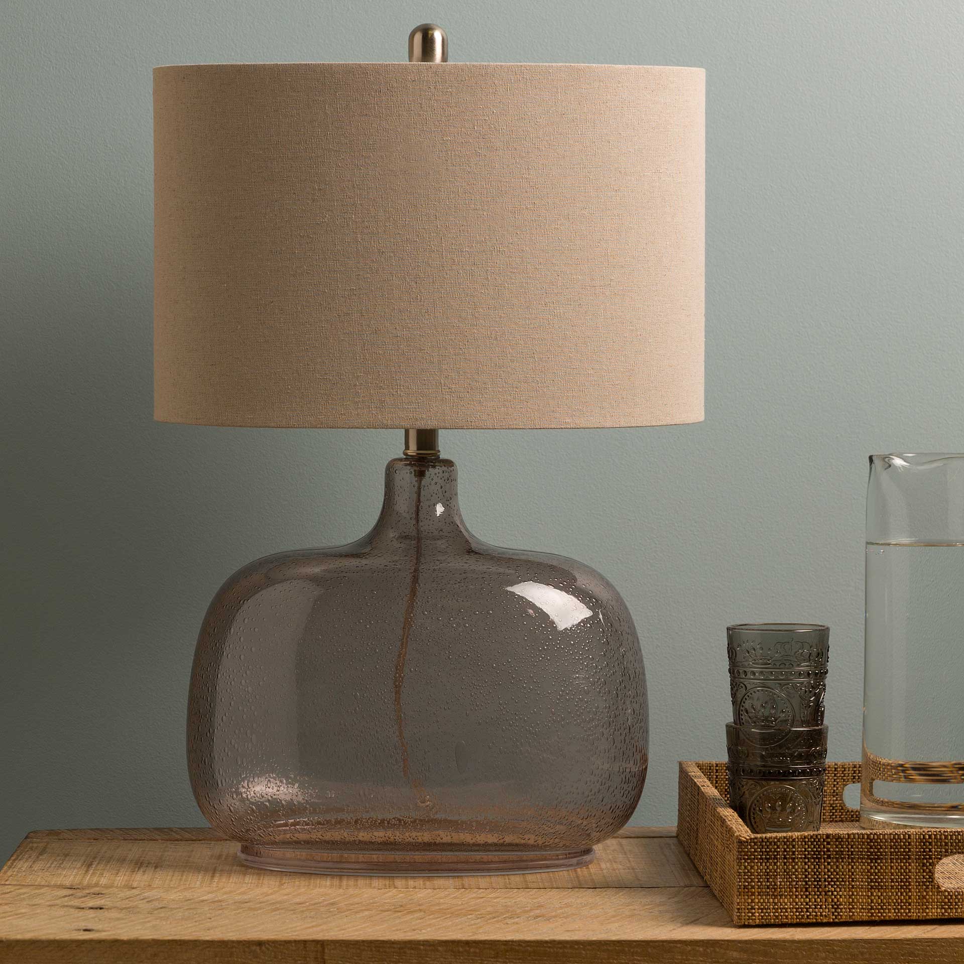 Bria Table Lamp Ivory/Taupe/Light Gray - Image 10