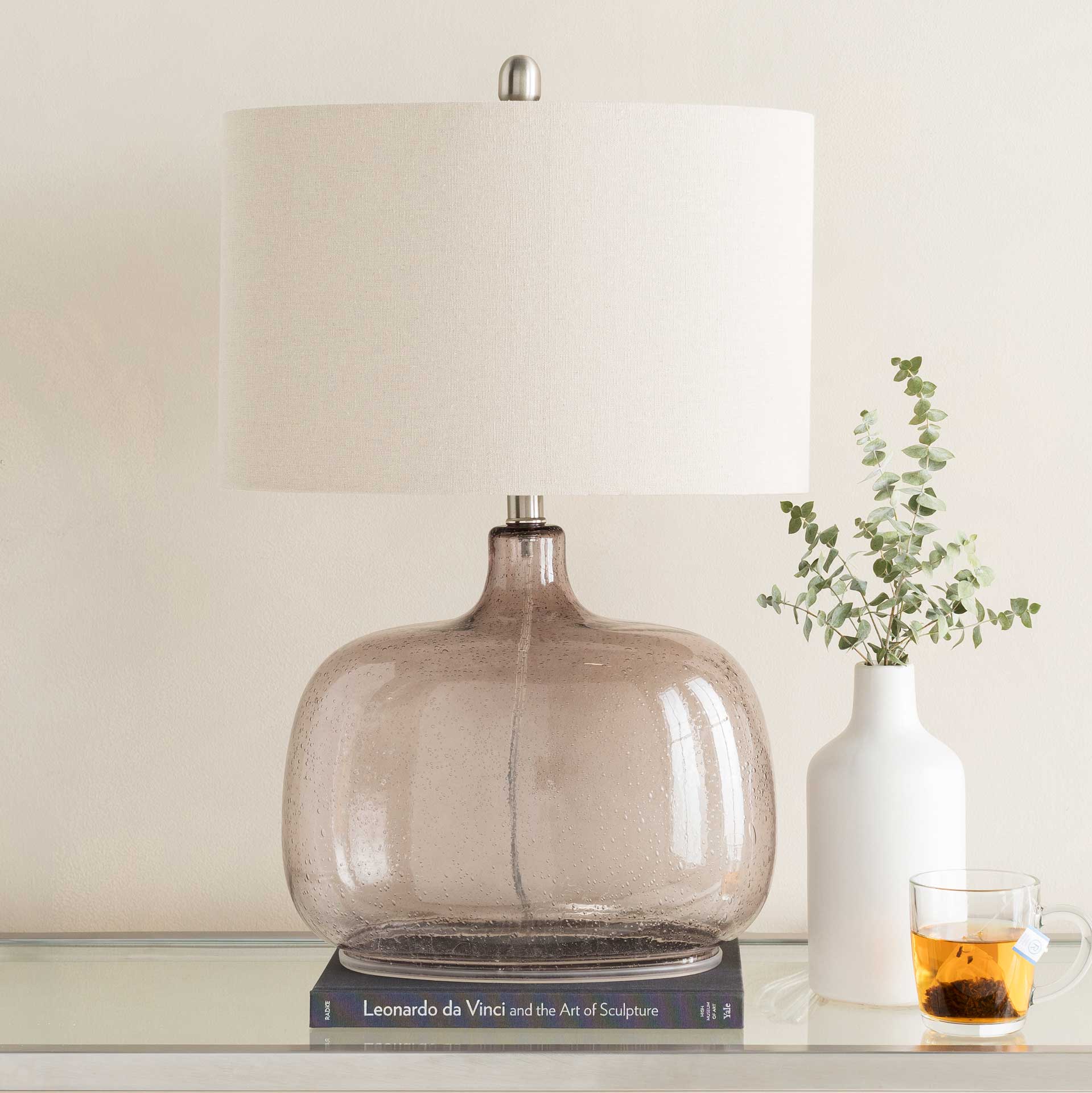 Bria Table Lamp Ivory/Taupe/Light Gray - Image 8