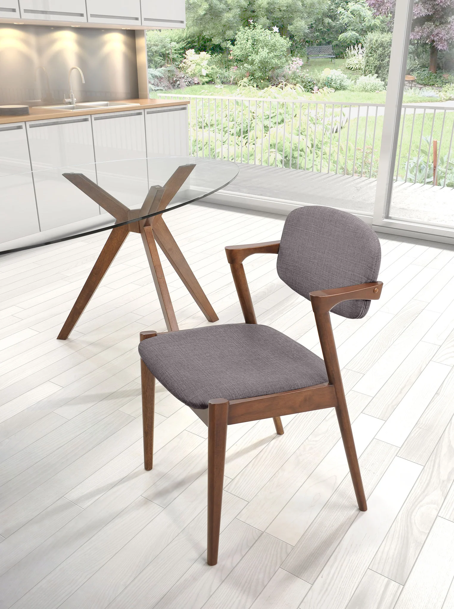 Briarwood Chair Dove Gray (Set of 2) - Image 5