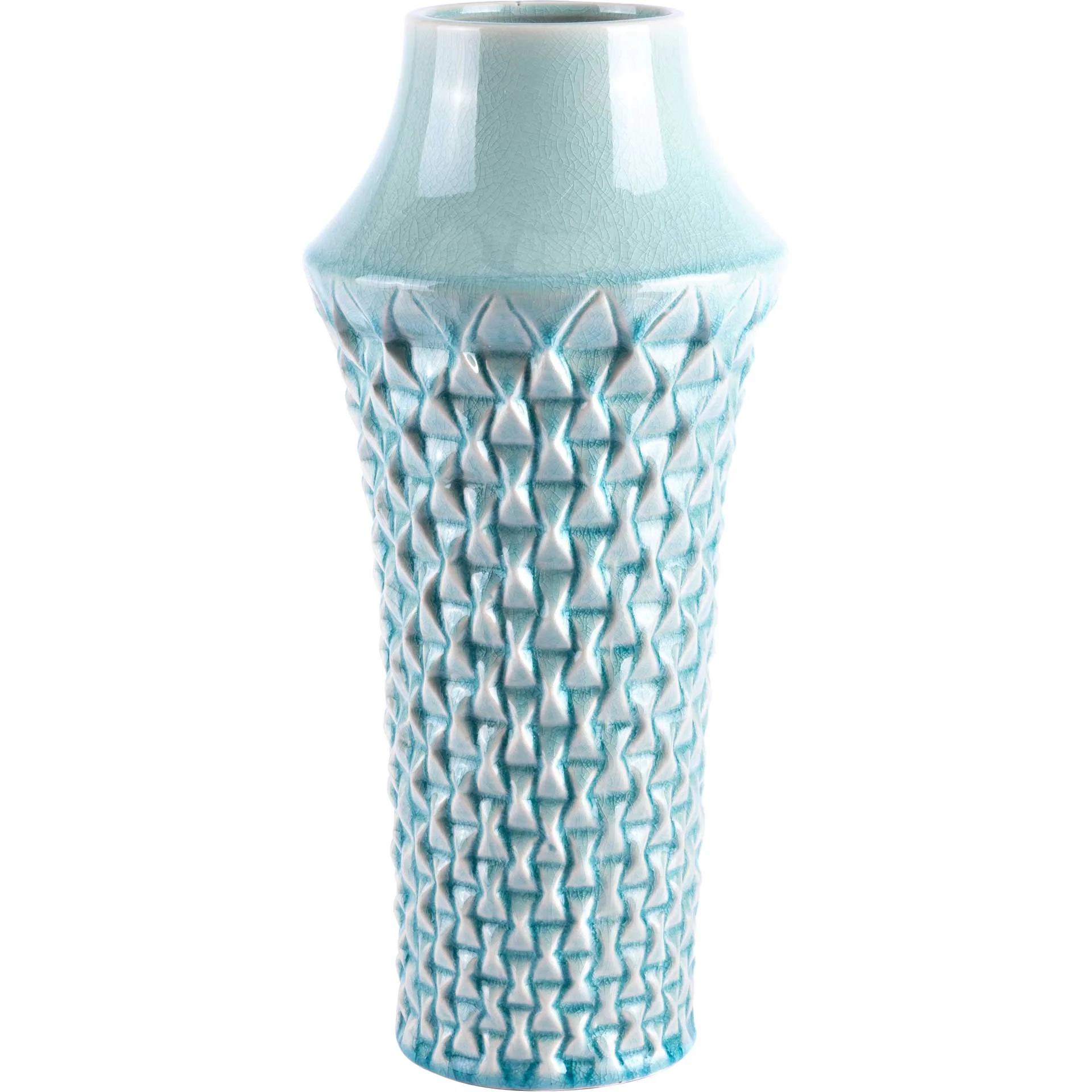 Brick Vase Light Teal - Image 2