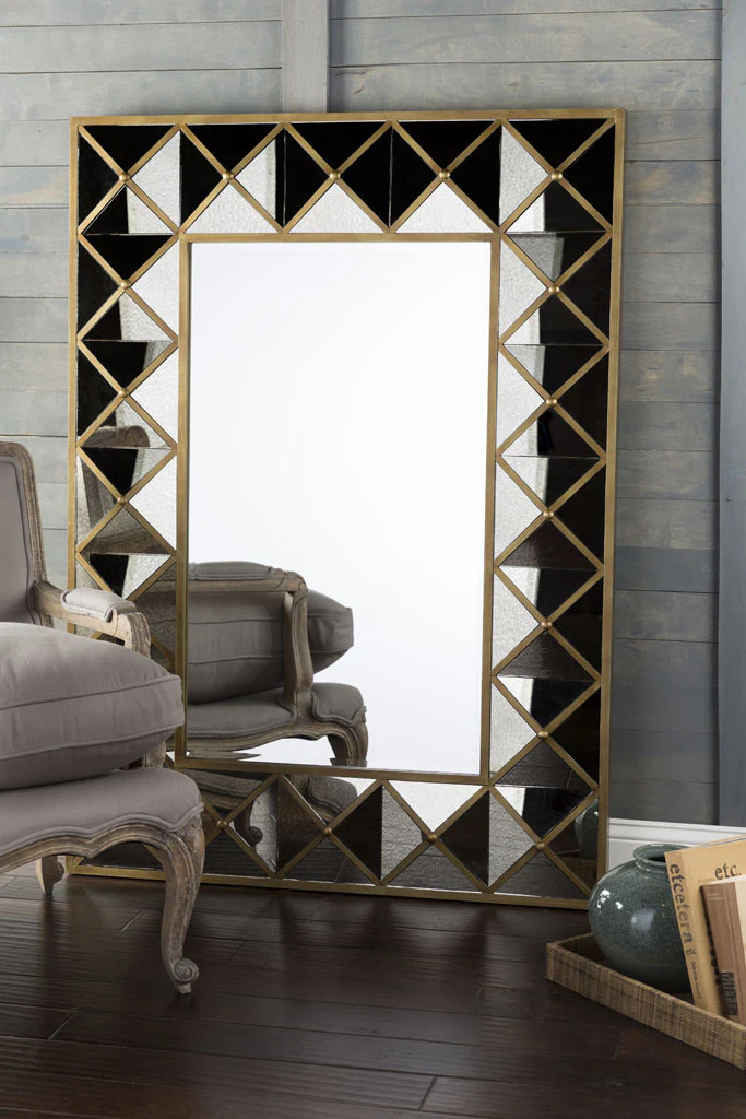 Brilliance Aged Gold Wall Mirror - Image 4