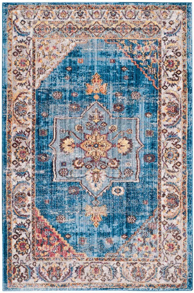 Bristol Blue/Ivory Area Rug - Image 3
