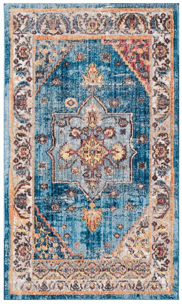 Bristol Blue/Ivory Area Rug - Image 4