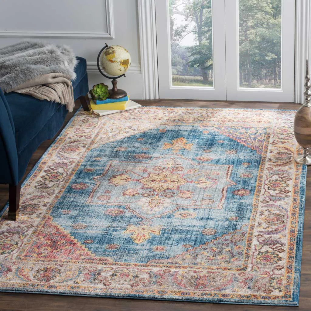 Bristol Blue/Ivory Area Rug - Image 7
