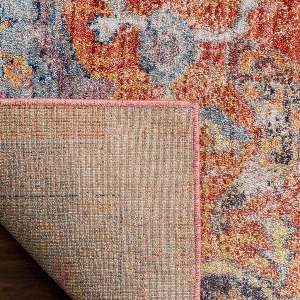 Bristol Blue/Orange Area Rug - Image 3