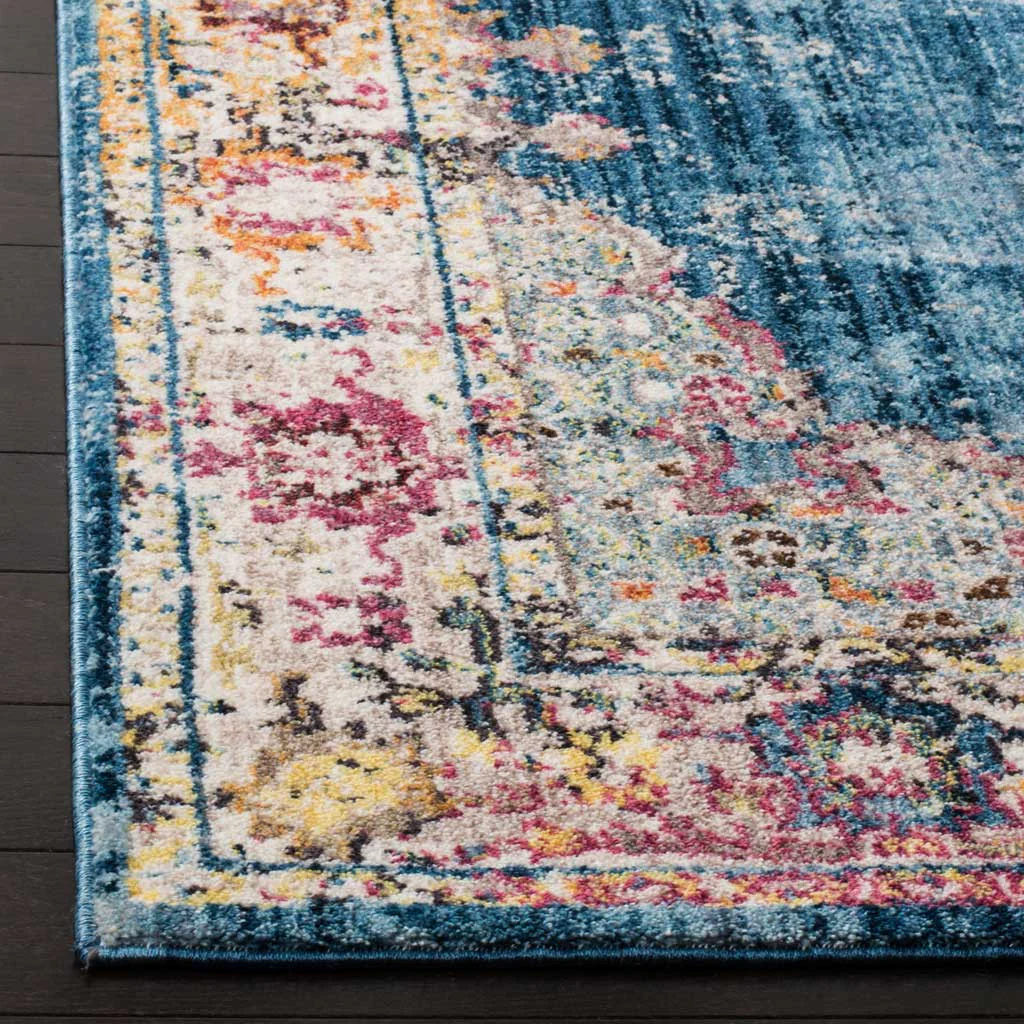 Bristol Diamond Blue/Ivory Area Rug - Image 2