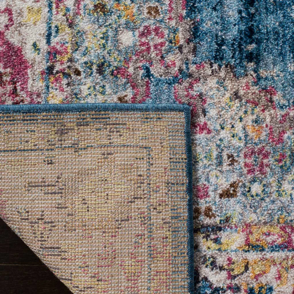 Bristol Diamond Blue/Ivory Area Rug - Image 3