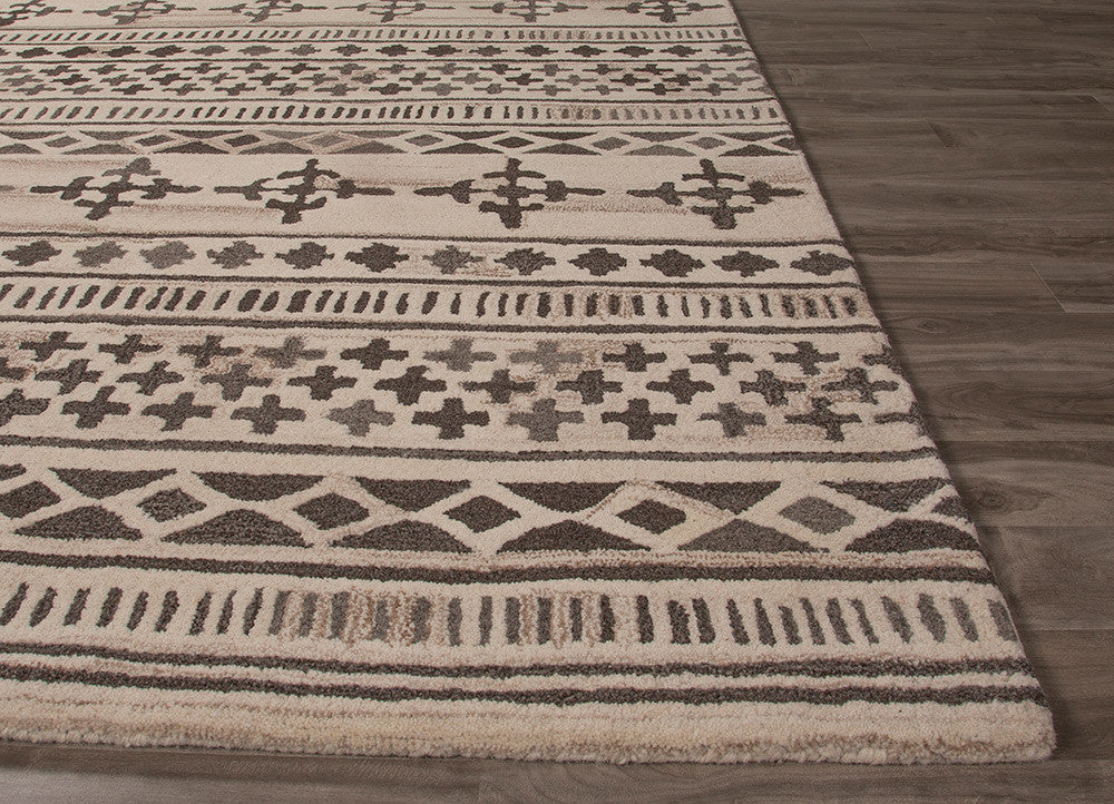 Bristol Elan Cloud Cream/Pewter Area Rug - Image 3